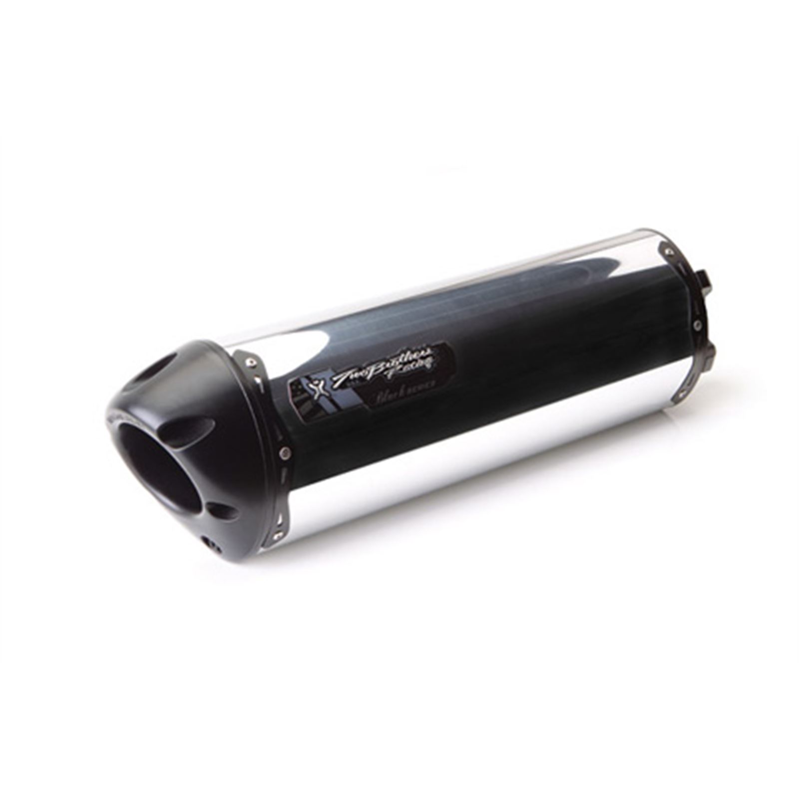 Two Brothers Racing Black Series M-2 Aluminum Canister Slip-On Exhaust System 005-1470406V2-B