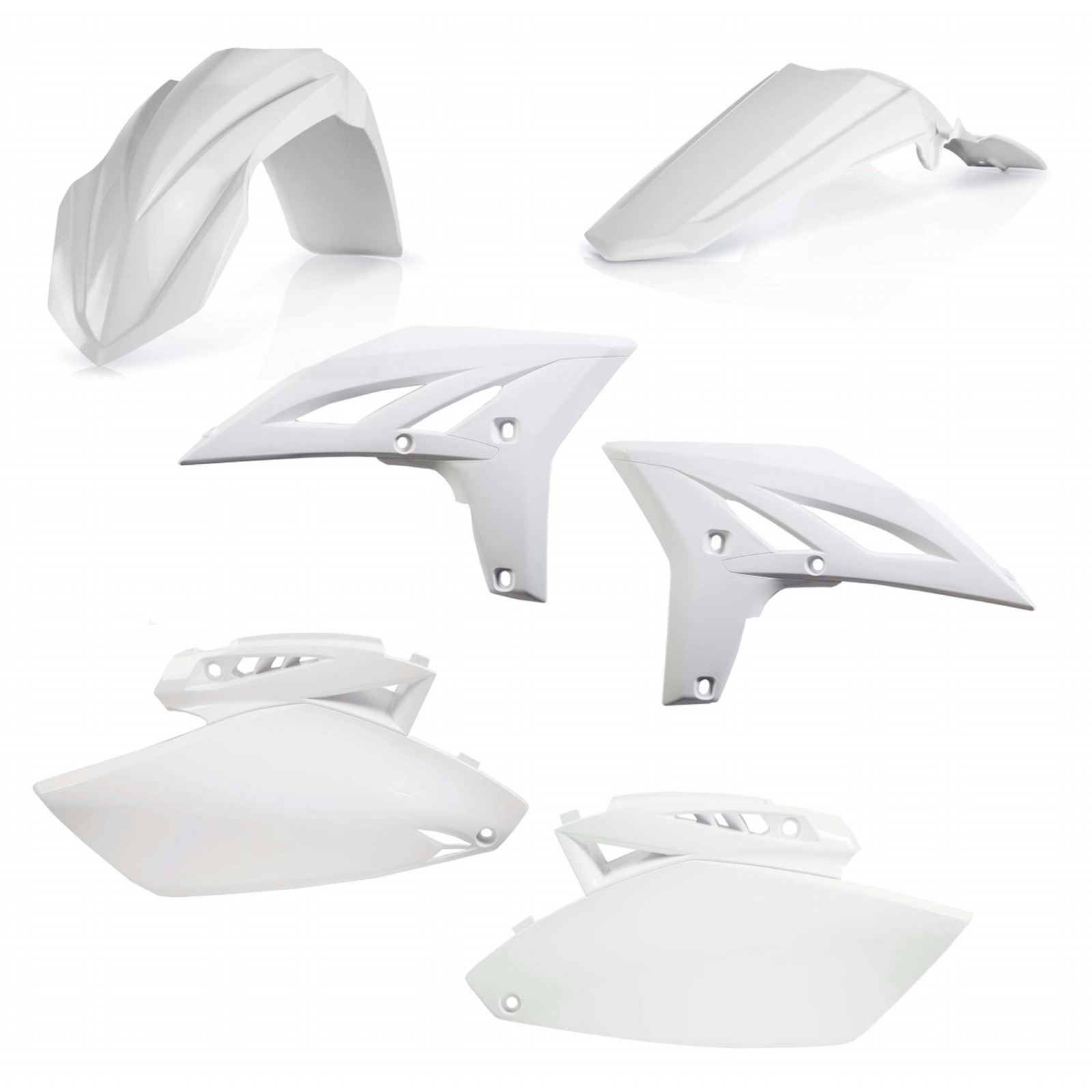 Acerbis Standard Plastic Kits White 2634020002