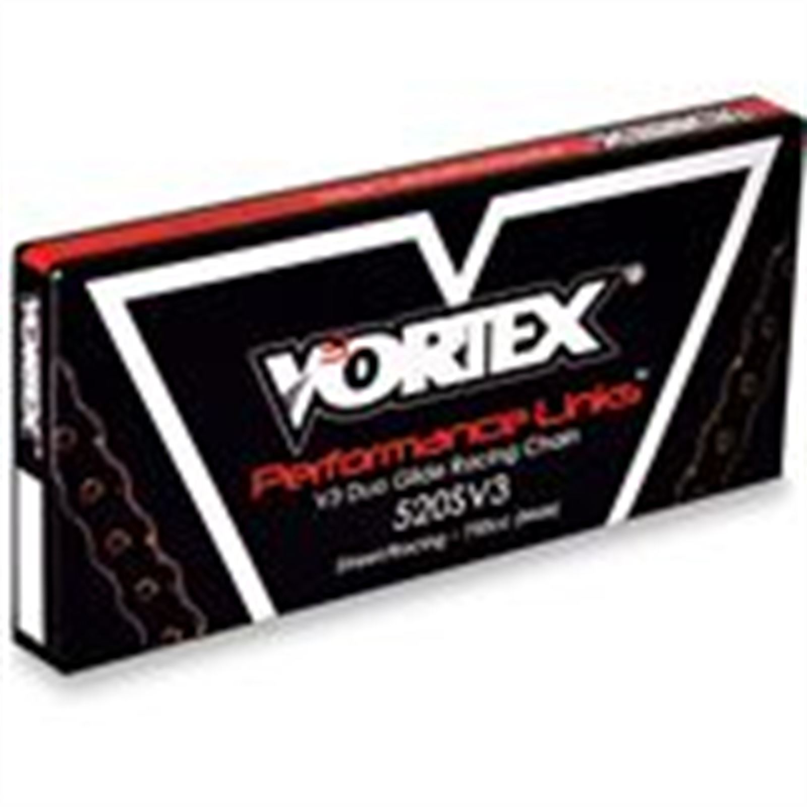 Vortex Sprocket/Chain Kit Black