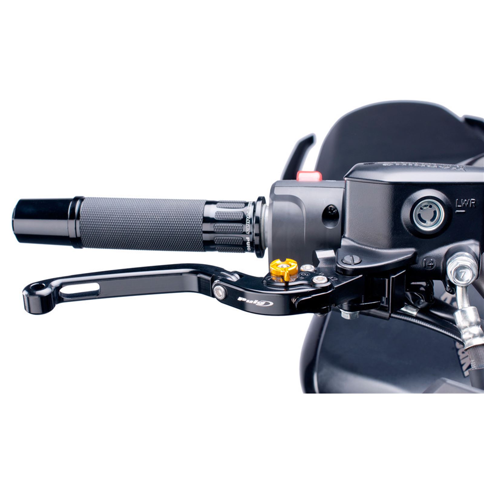 Puig Hi-Tech Extendable/Folding Clutch Lever - Motorcycle, ATV / UTV &  Powersports Parts