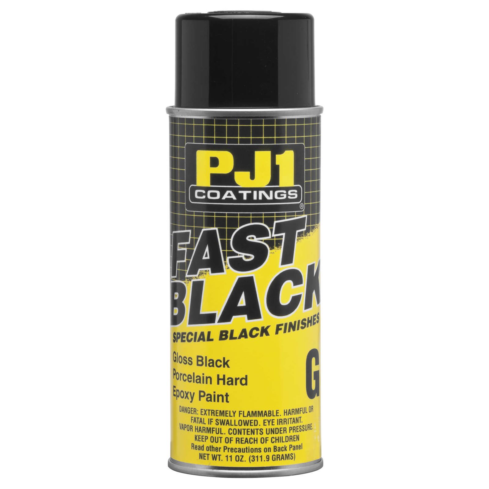 PJ1 Fast Black Epoxy Paint, Gloss Black, 16-GLS