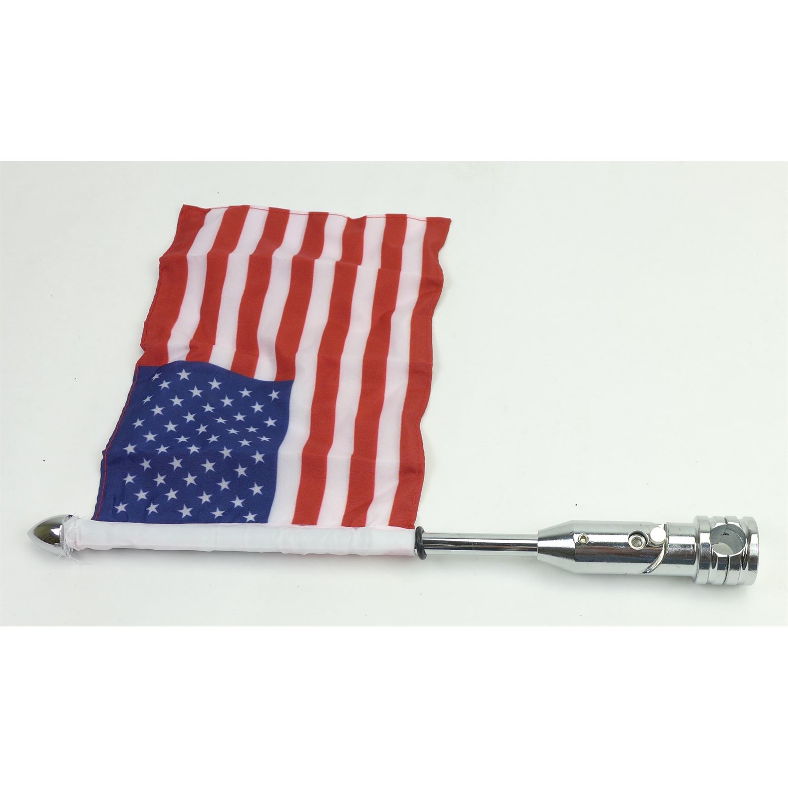 2FastMoto Motorcycle Flag Pole Mount and 6 x 9 Includes Fire