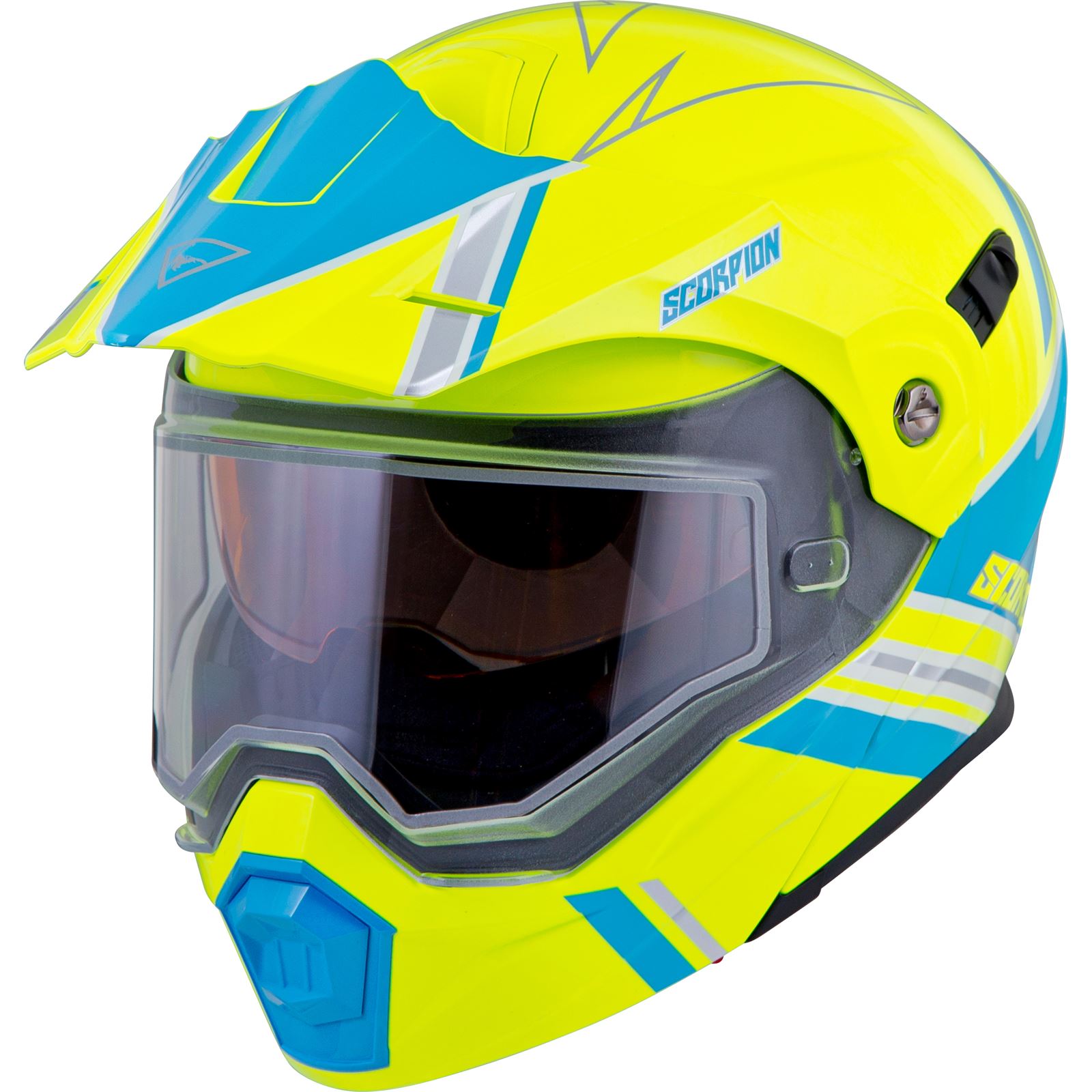 Scorpion EXO-AT950 Teton Dual Pane Shield Snow Helmet Hi-Vis/Black 