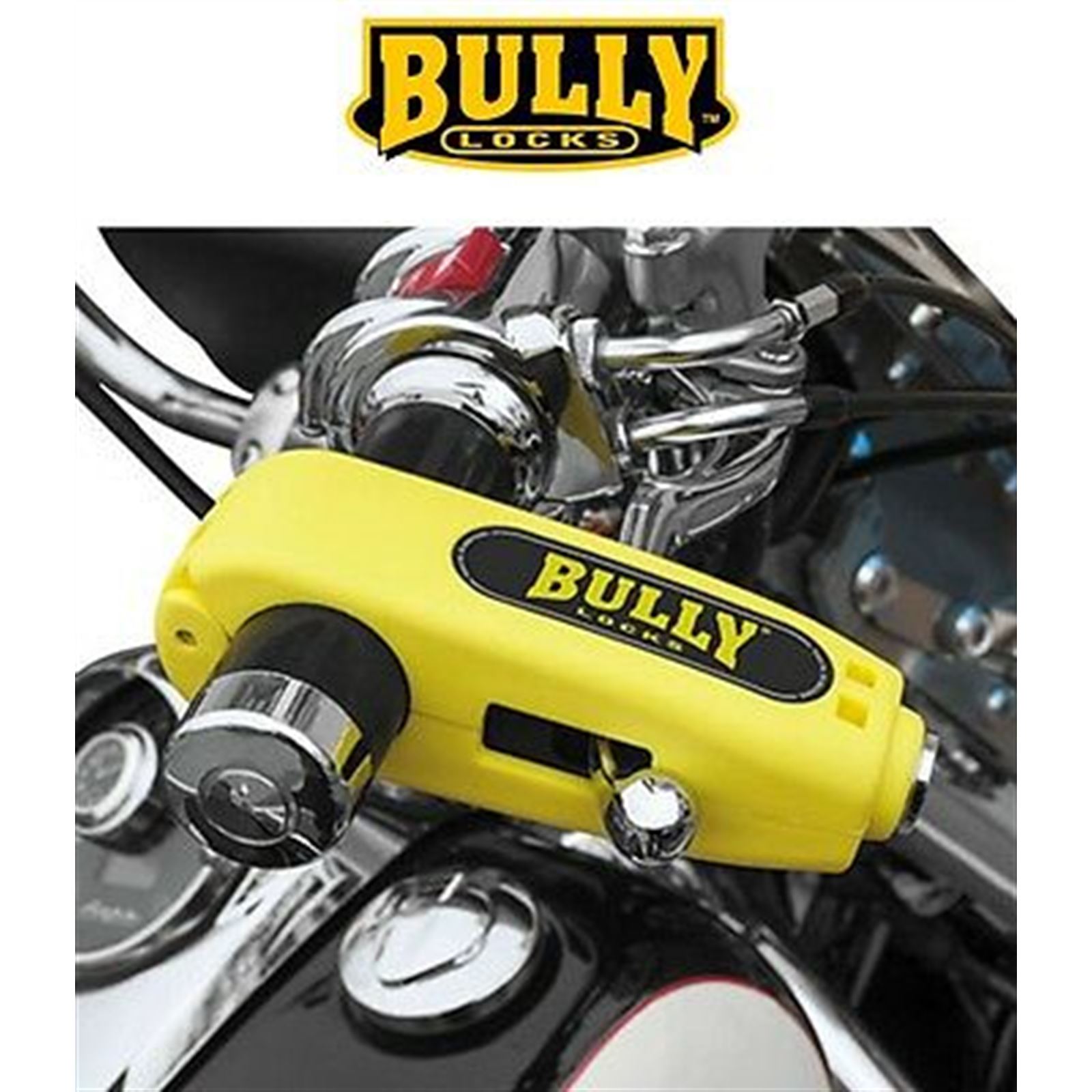 Bully Locks Grip Lock - Yellow