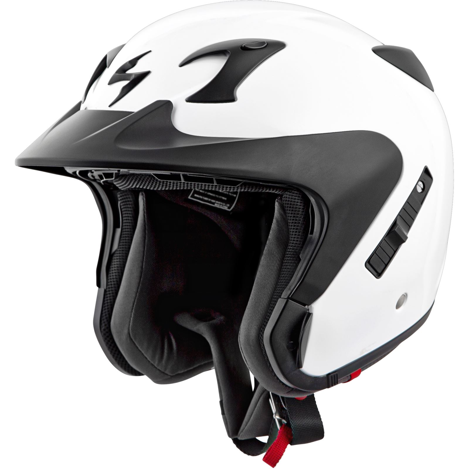 ScorpionEXO EXO-CT220 Open-Face Solid Helmet - White - X-Small CLOSEOUT ...