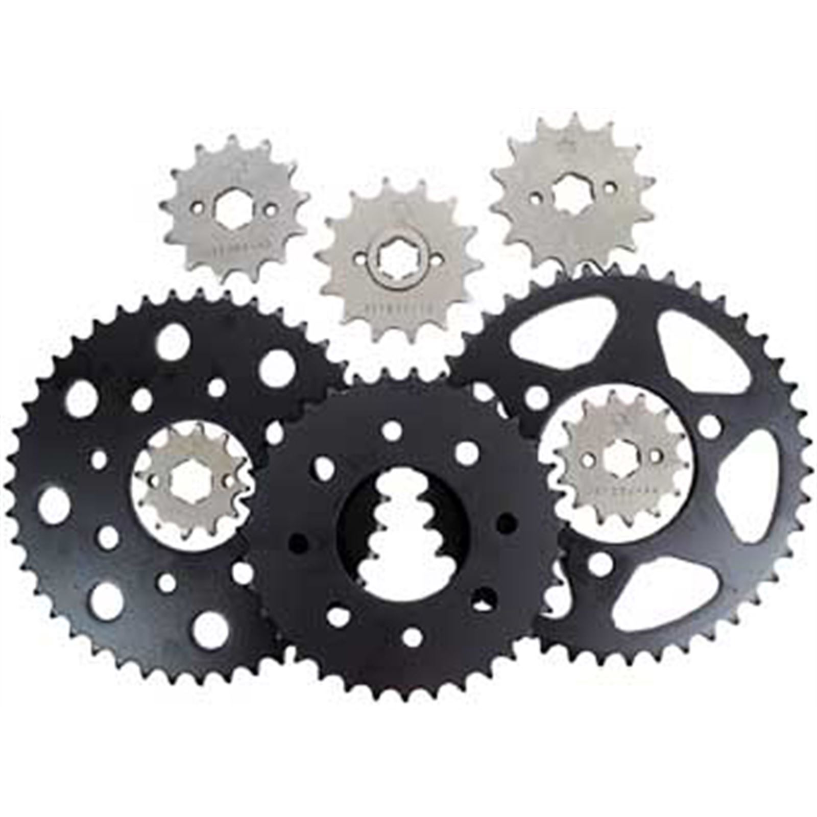 JT Sprockets JTR460.42 42-Tooth Steel Rear Sprocket - High Carbon Steel For Motorcycles & ATVs