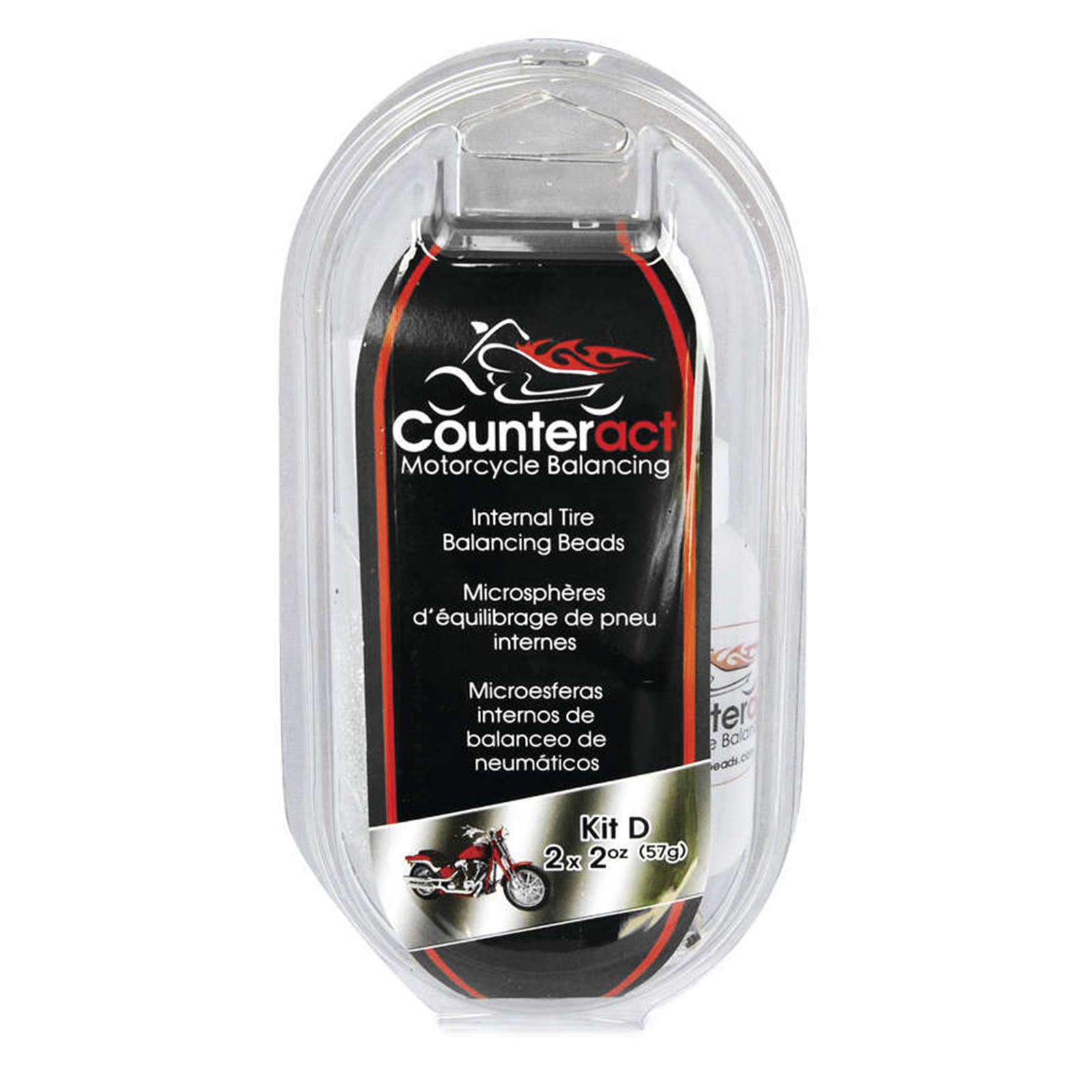 Counteract Tire Balancing Beads w/Installation Bottle