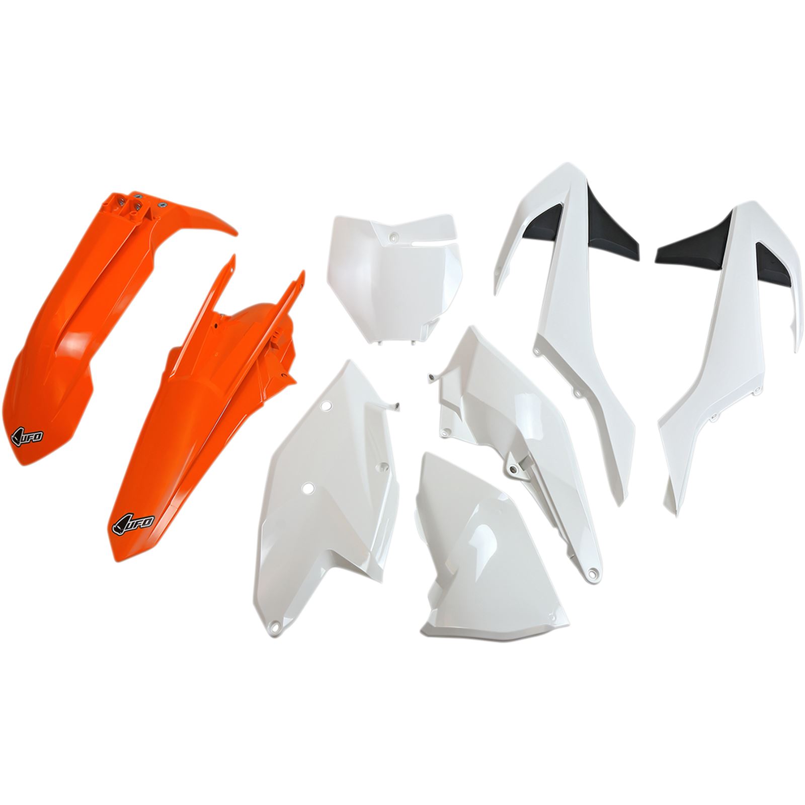 UFO Plastics Body Kit - Orange/White/Black - SX/SXF - '17