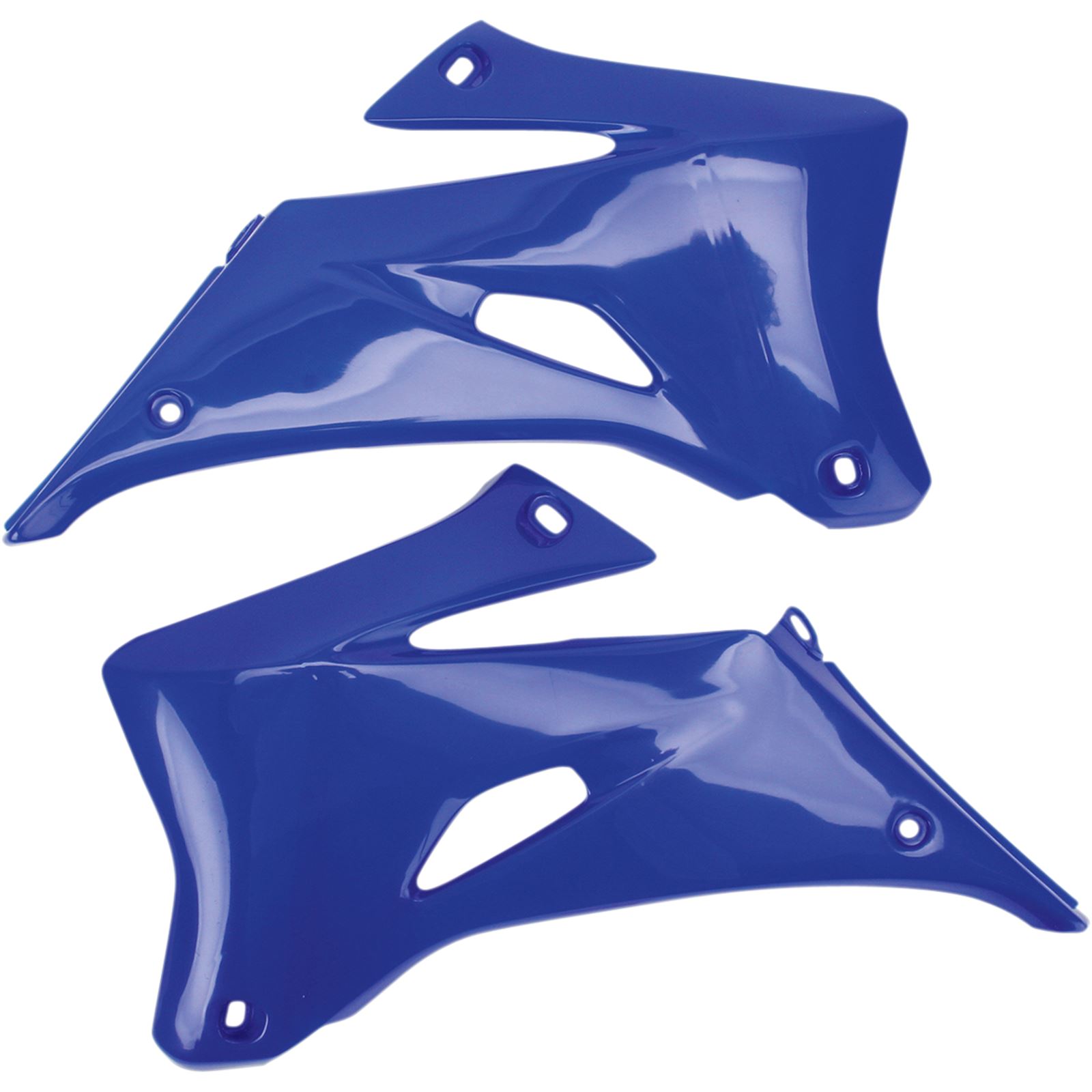 UFO Plastics Radiator Shrouds - YZF - Blue