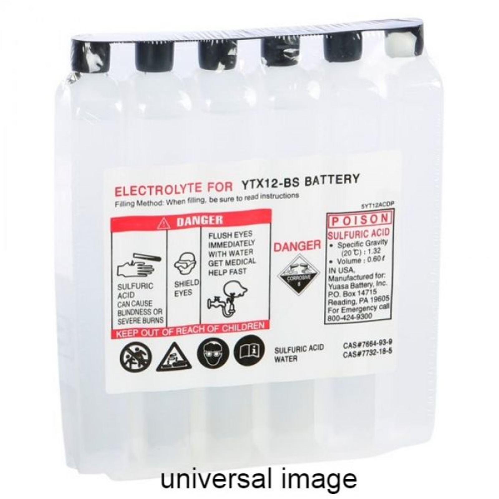 Yuasa Acid for Maintenance-Free Battery YIX30L-BS