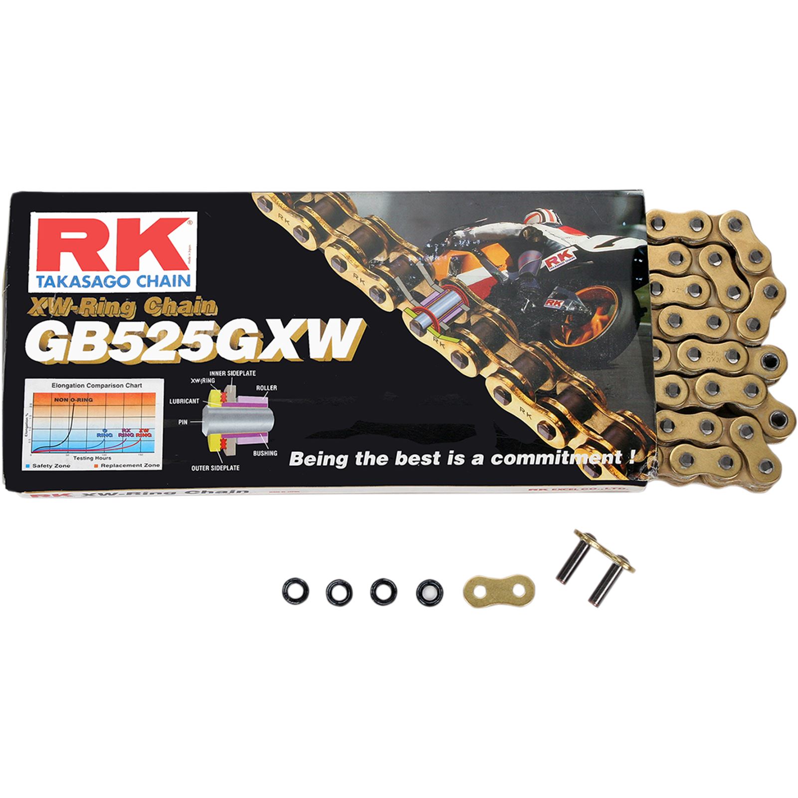 RK Excel GB 525 GXW - Chain - 120 Links