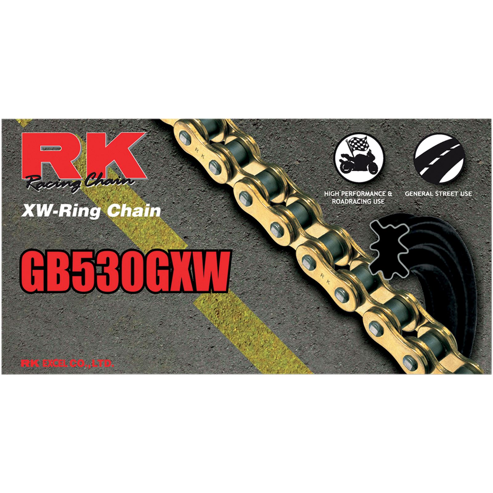 RK Excel GB 530 GXW - Chain - 130 Links