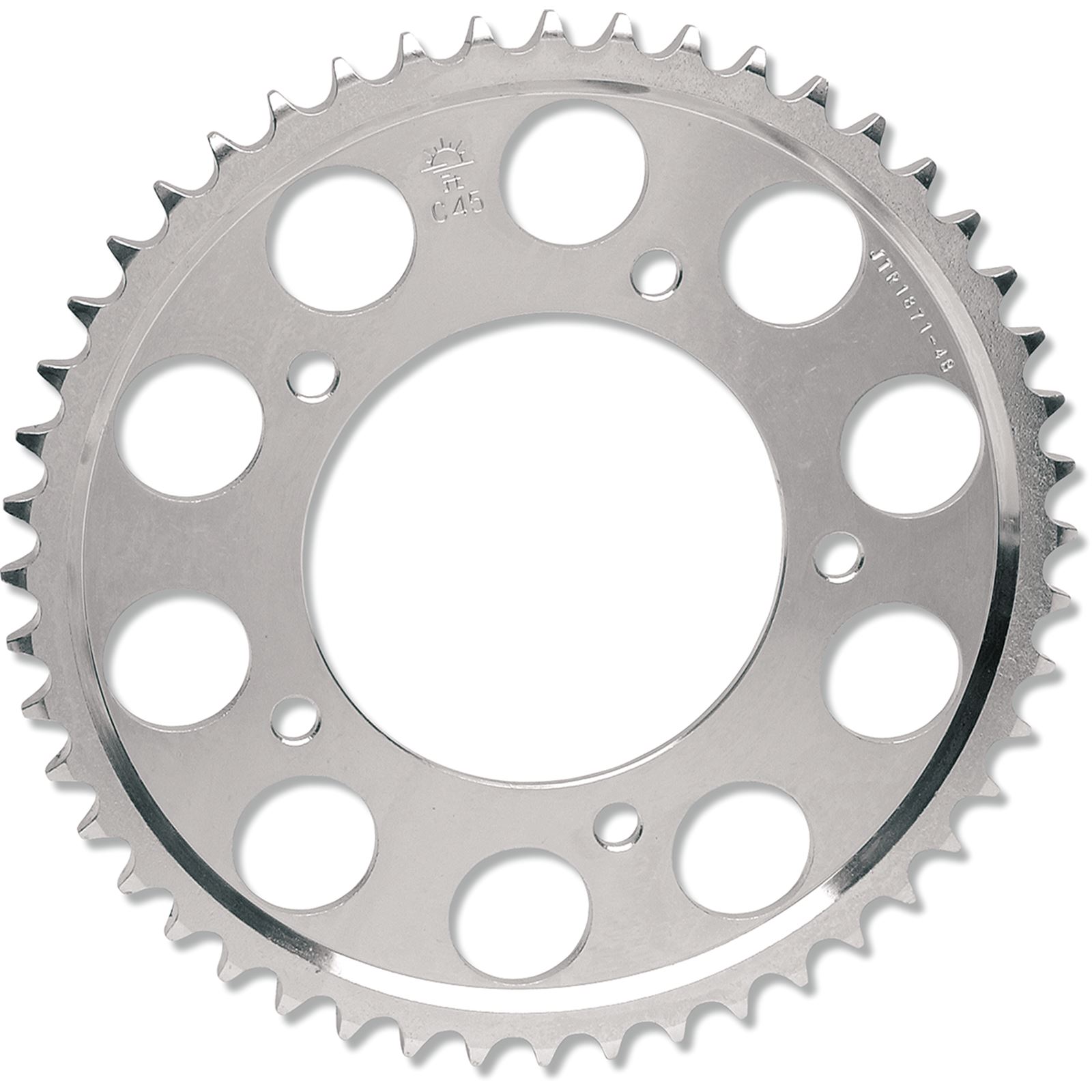 JT Steel Rear Sprocket (525 / 45T) (Standard) Compatible with 17-18 KTM 1090ADR