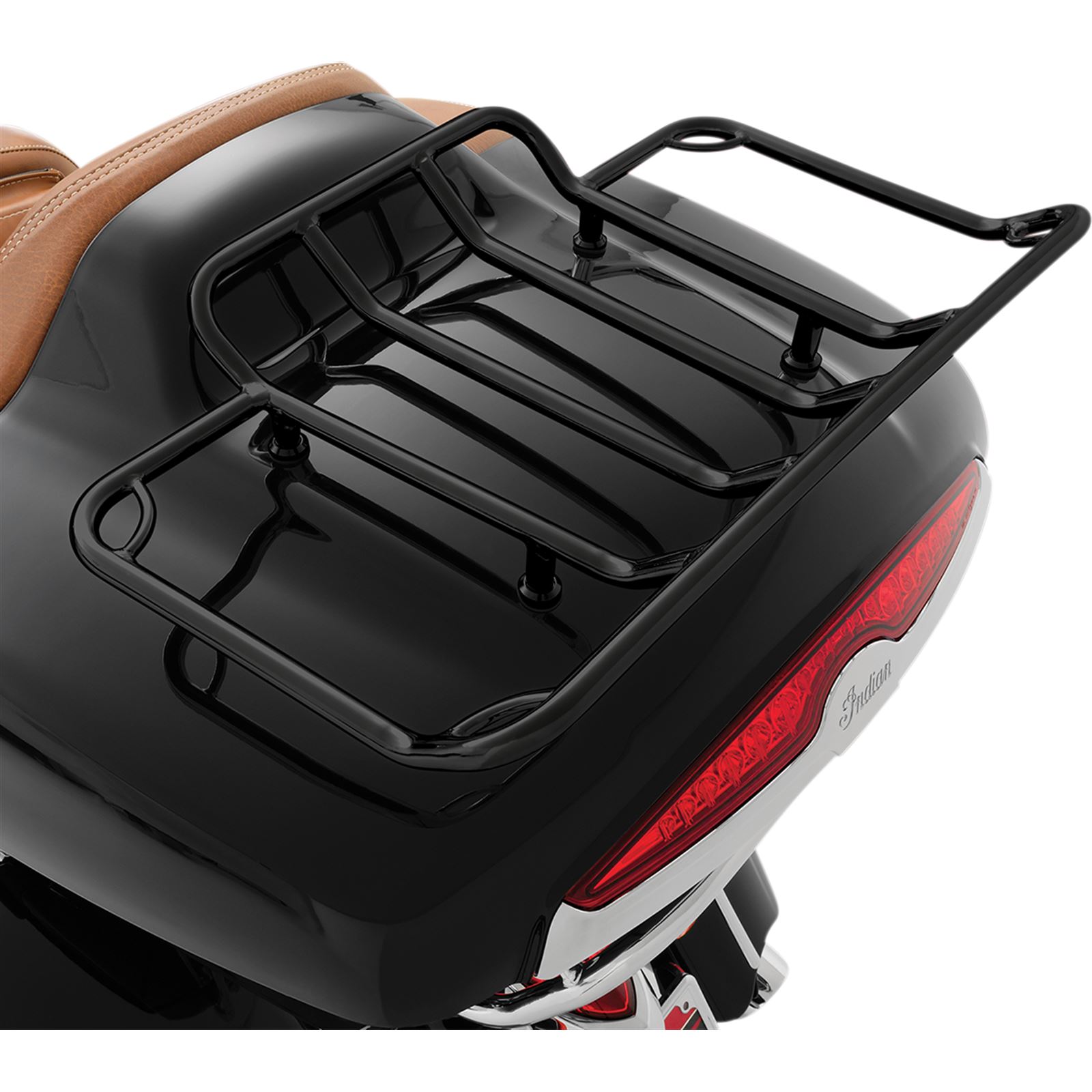 Show Chrome Trunk Luggage Rack - Black is at Motomentum at a great ...