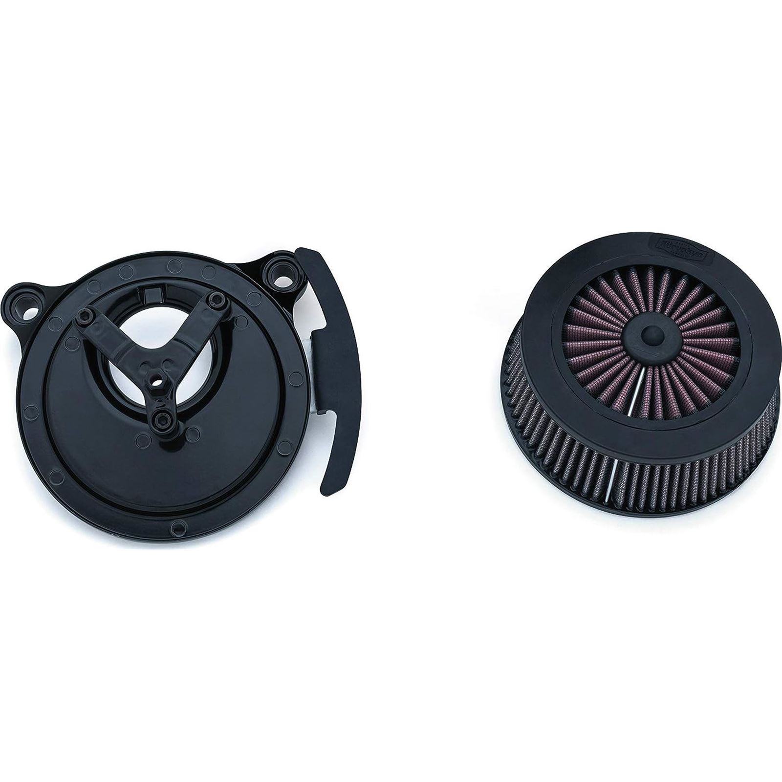 Kuryakyn Street Sleeper III Air Cleaner Black Motorcycle, ATV / UTV & Powersports Parts The