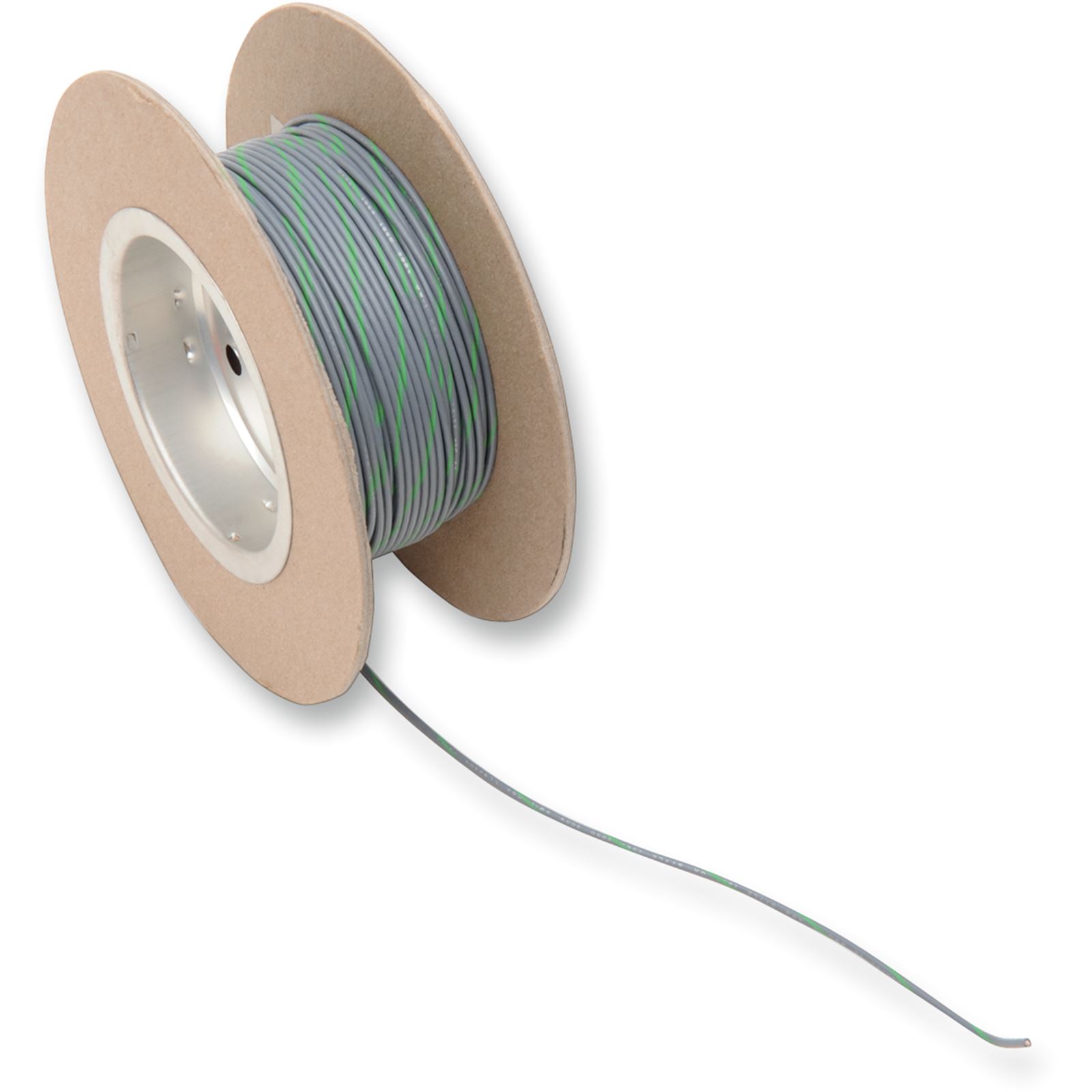 Namz 100' Wire Spool - 18 Gauge - Gray/Green is at
