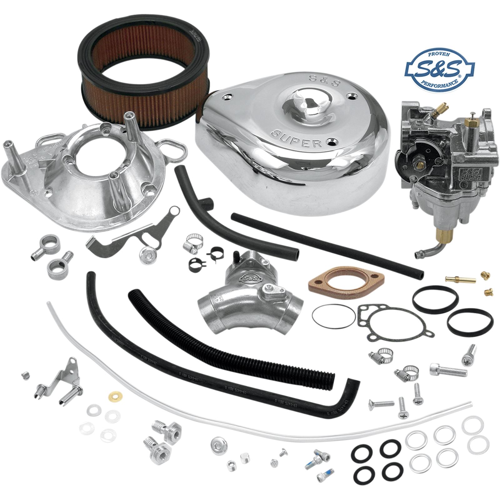 S&S Cycle Super G Carburetor Kit for '93-99 - 80" Big-Twin