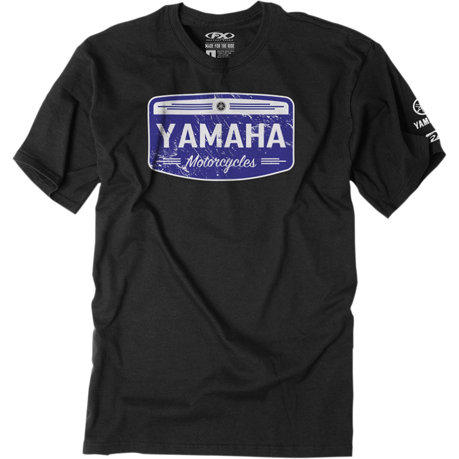 Factory Effex Yamaha Rev Tee Shirt - Black - Large