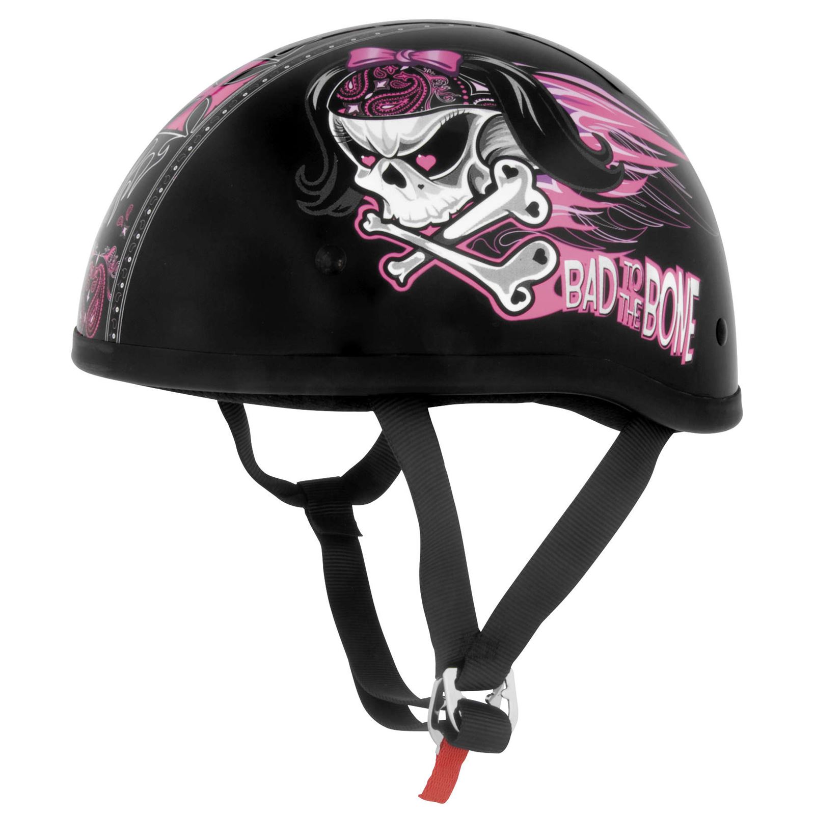 Skid Lid Helmets Original Lethal Threat Bad to the Bone Helmet - OPEN BOX