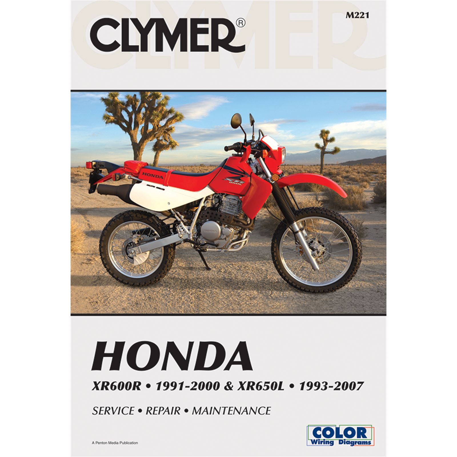 Clymer Manual for Honda XR600R/XR650L