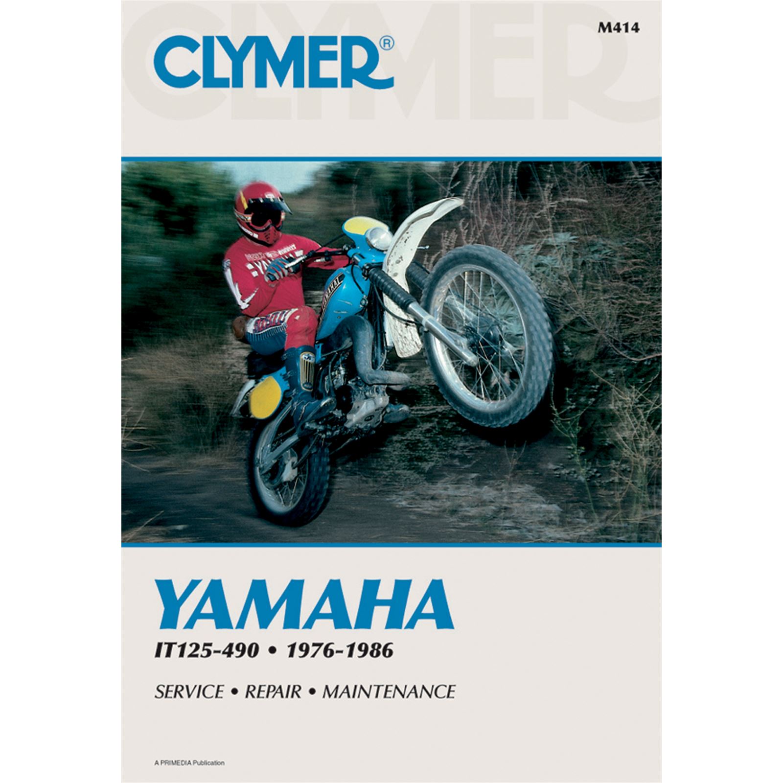 Clymer Manual for Yamaha IT125-490