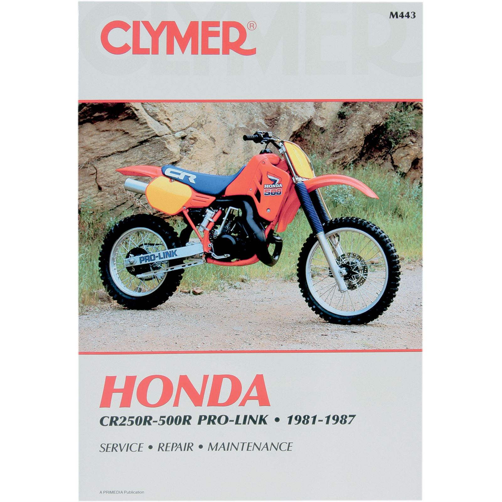 Clymer Manual for Honda CR250-500R
