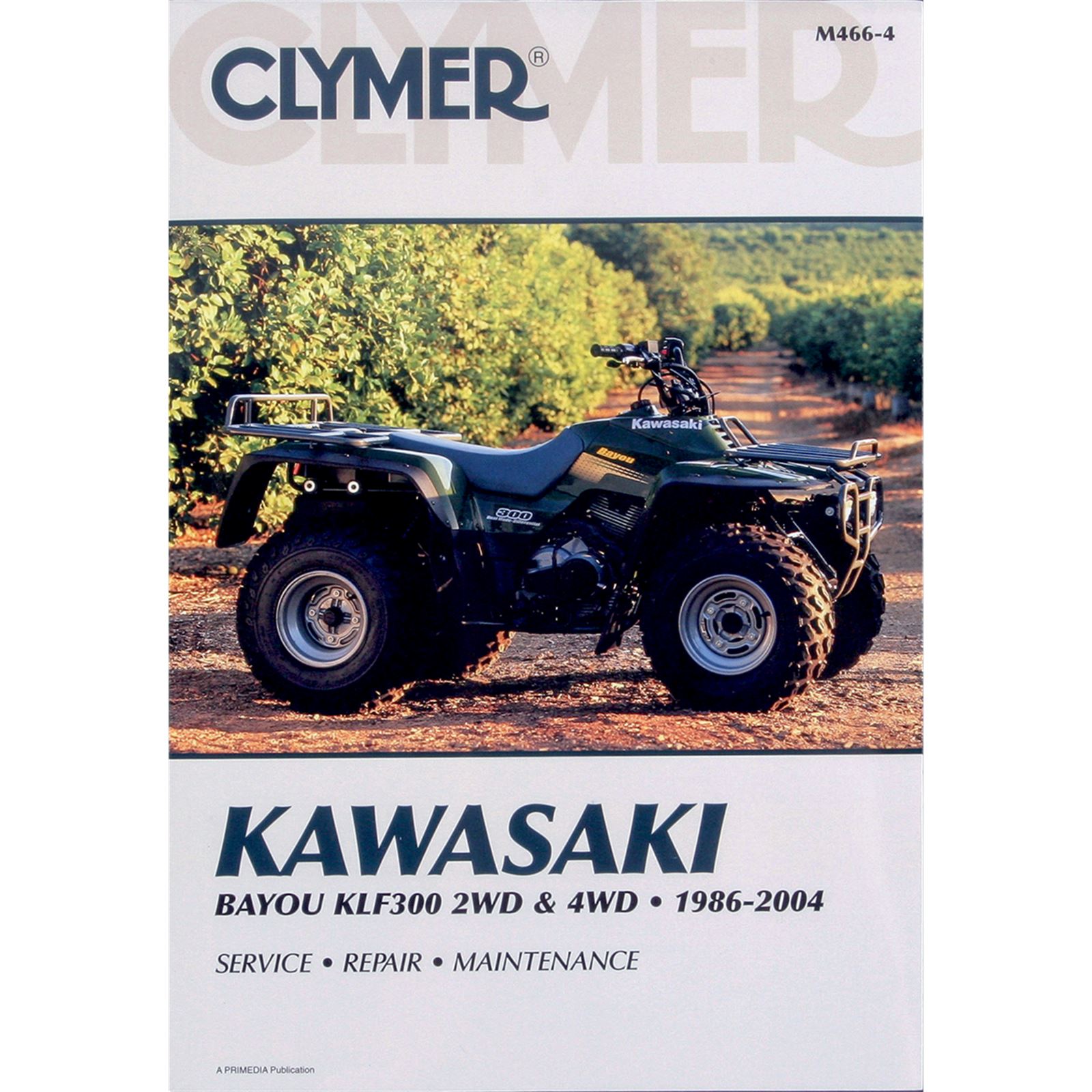 Clymer Manual for Kawasaki KLF300 Bayou