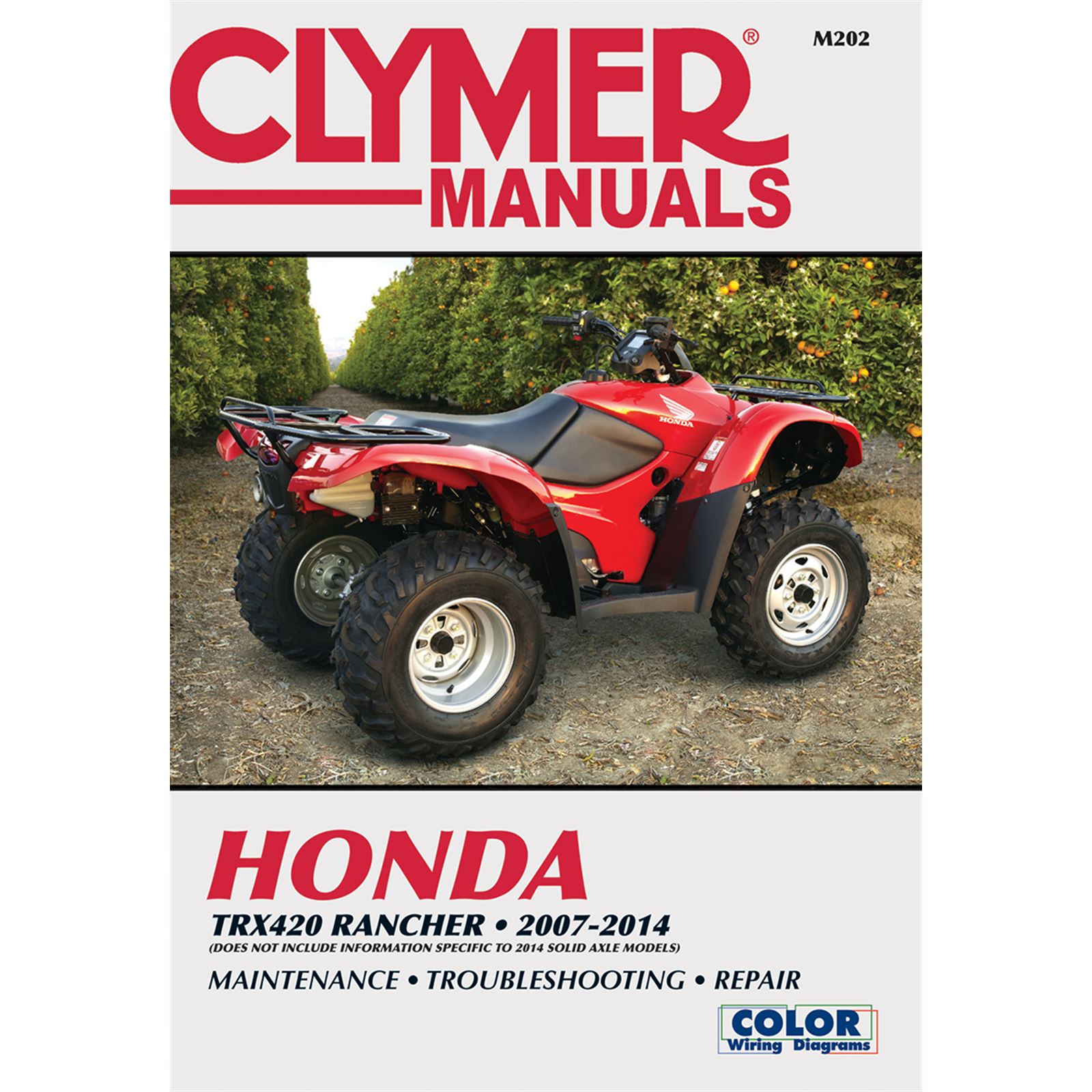 Clymer Manual for Honda TRX420 '07-'14