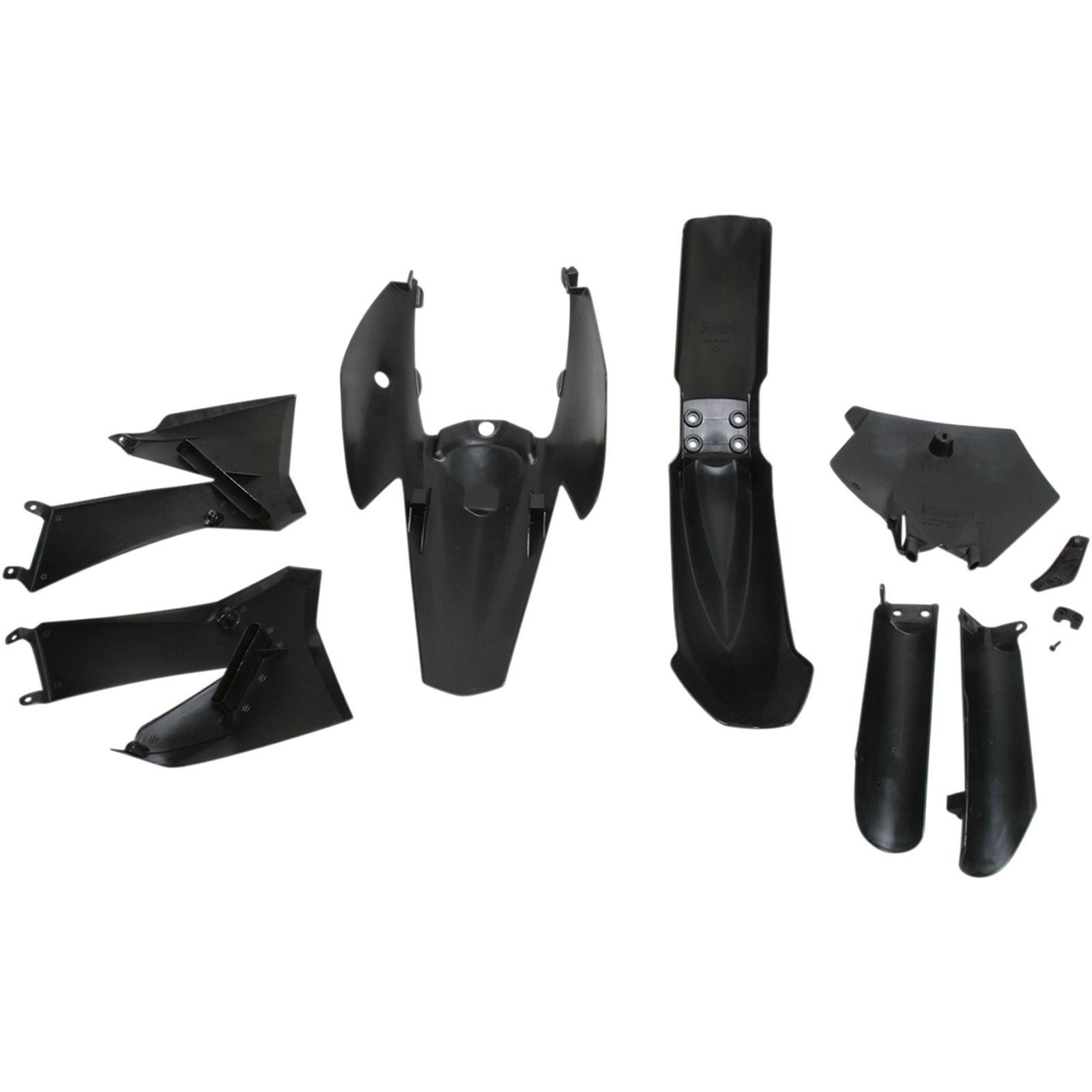 Acerbis Full Replacement Plastic Kit - Black - SX85/105