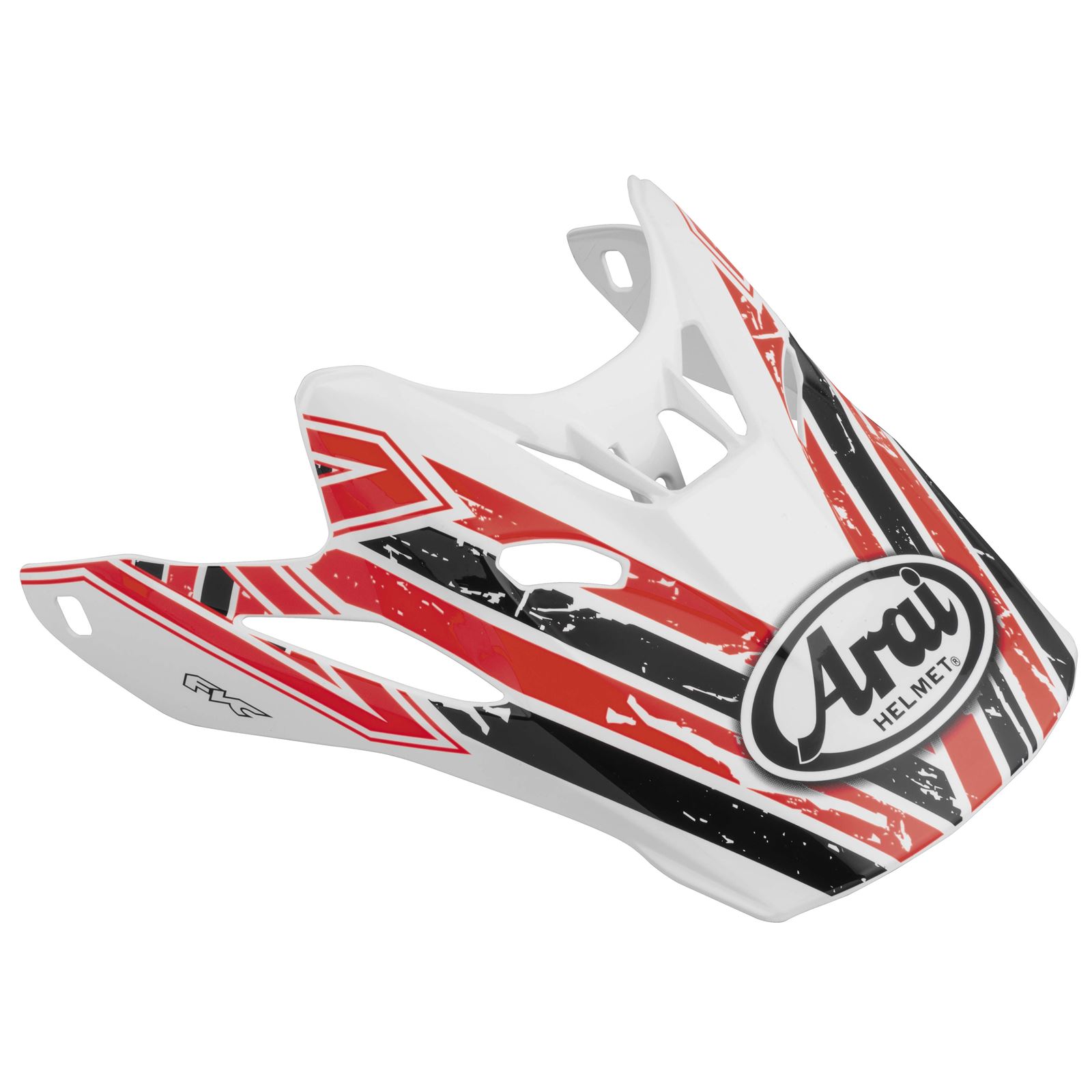 Arai VX-PRO4 Replacement Parts Visor Off-Road Motorcycle Helmet Accessories - Shooting Star Red/One Size