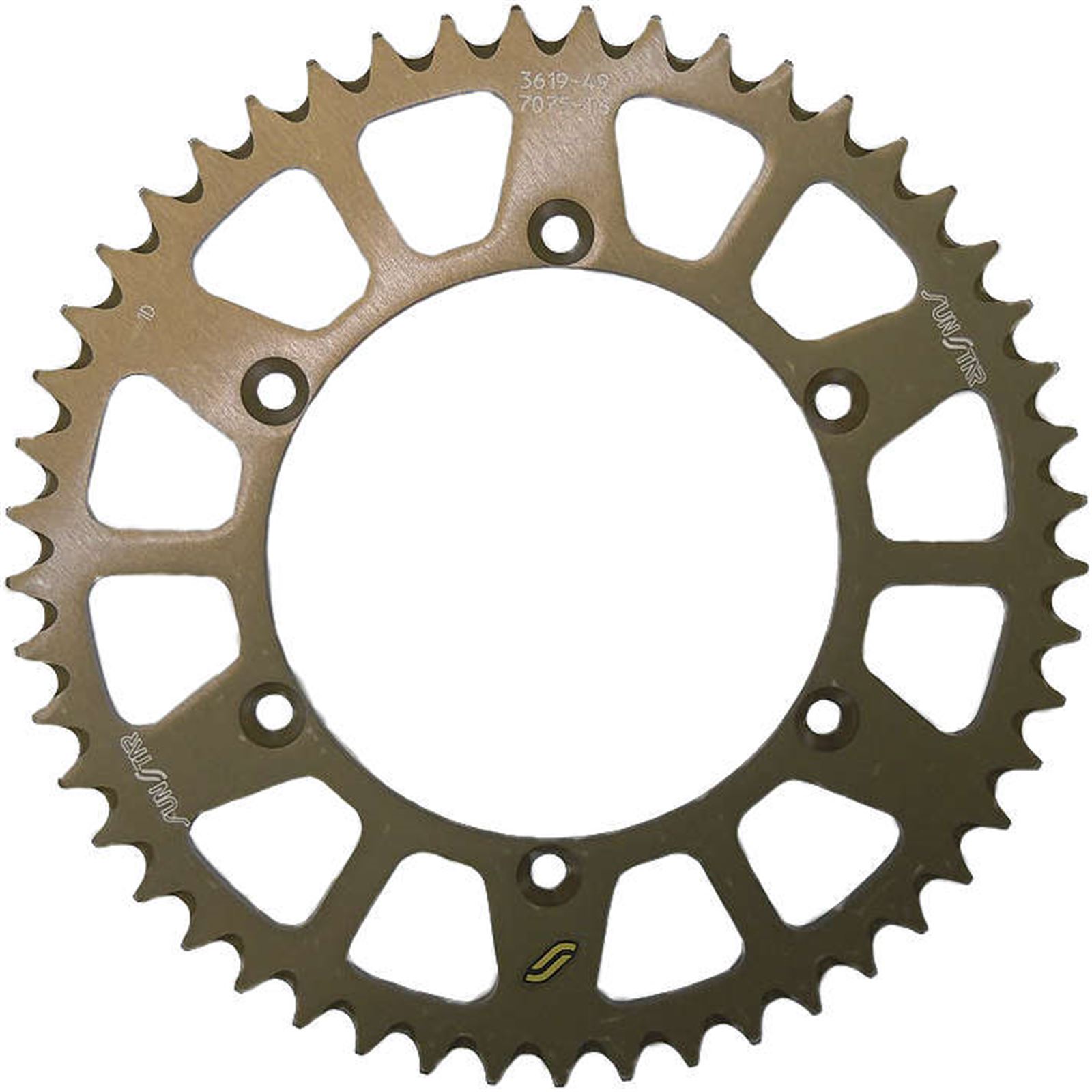 Sunstar Works Triplestar Rear Aluminum Sprocket - Motorcycle