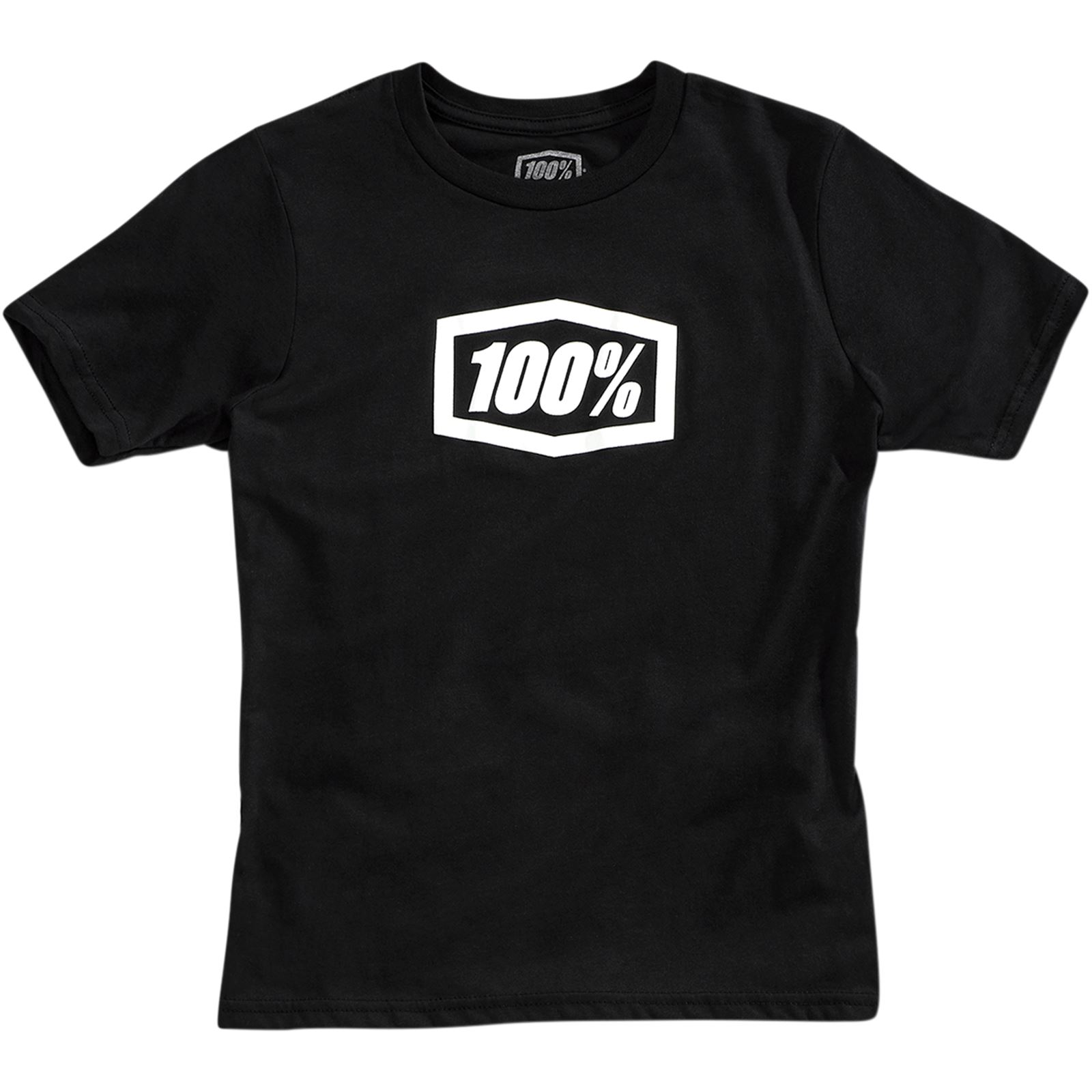 100% Youth Essential T-Shirt - Black - Large