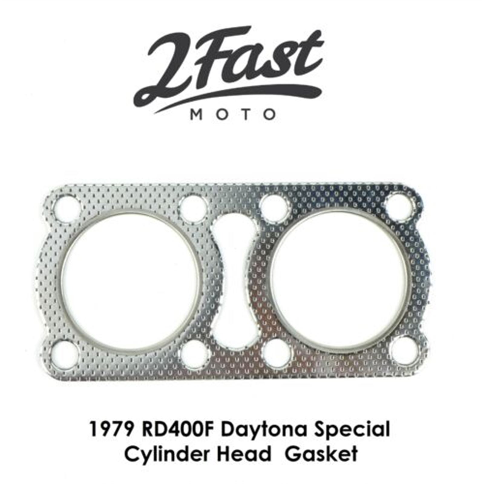 2FastMoto Cylinder Head Gasket Replacement Yamaha 1979 RD400F Daytona
