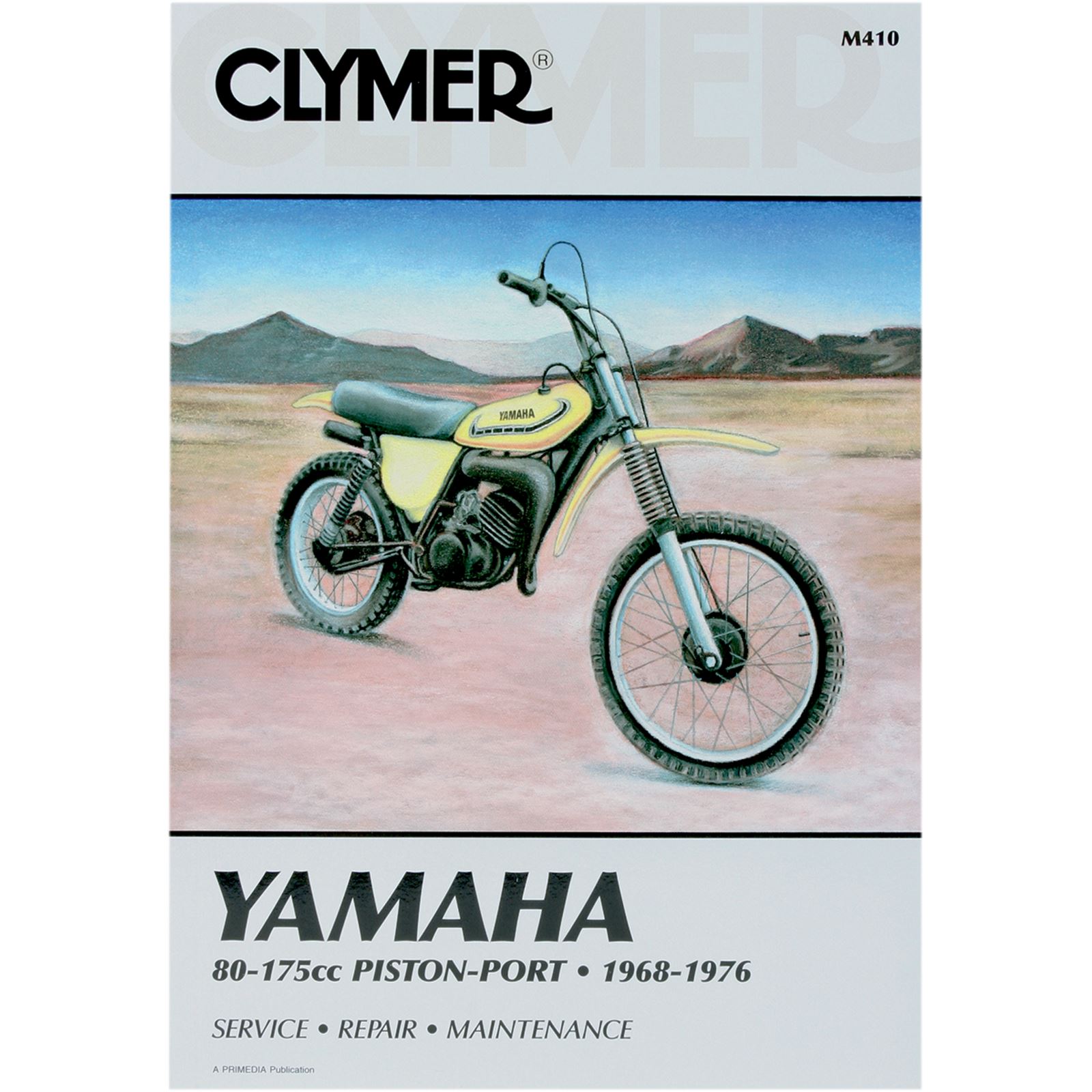 Clymer Manual for Yamaha 80-175 Piston-Port