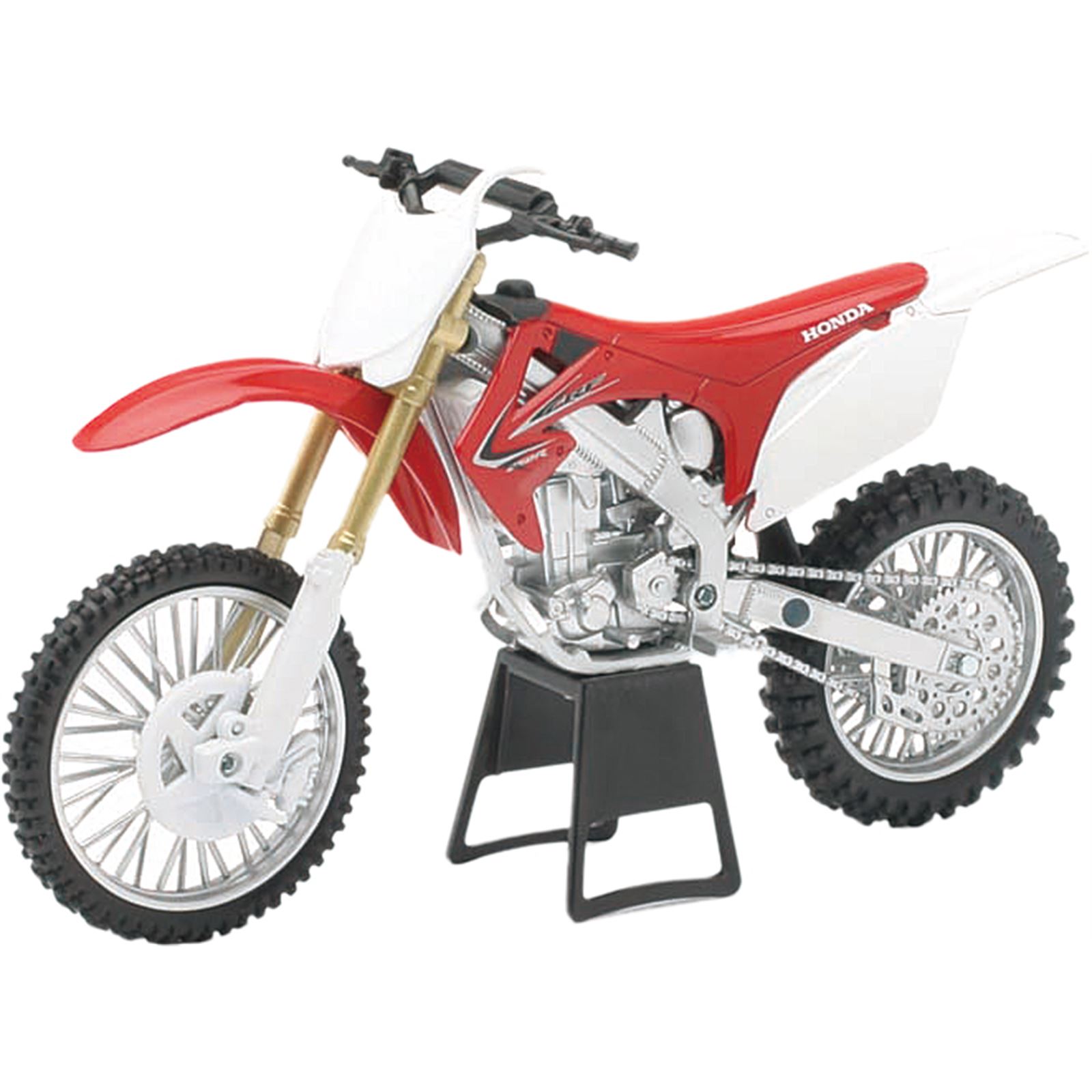 Orange Cycle Parts Die-Cast Replica Toy Red 1:12 Scale Model Honda CRF 450R Dirt Bike by NewRay 57873 New Ray Toys