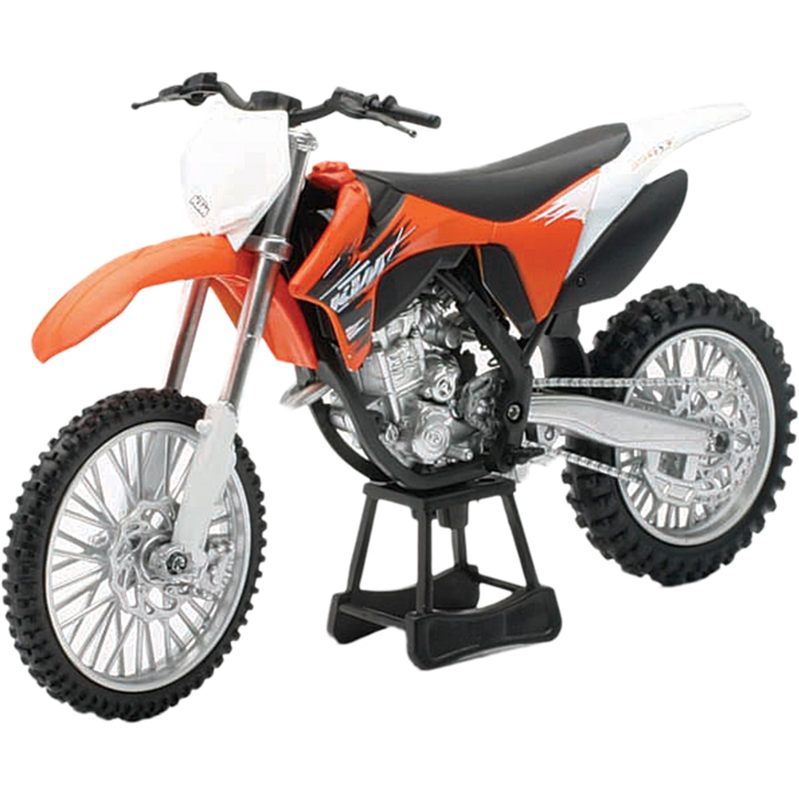Orange Cycle Parts Die-Cast Replica Toy Red 1:12 Scale Model Honda CRF 450R Dirt Bike by NewRay 57873 New Ray Toys