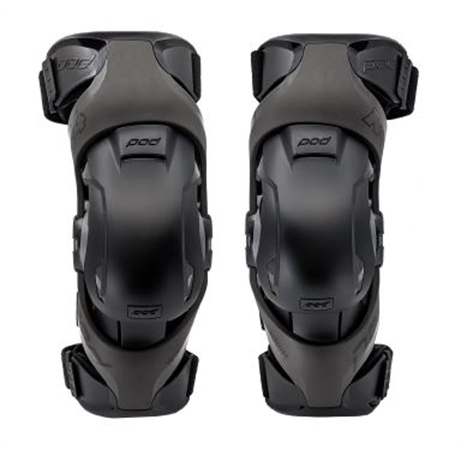 Pod Active Youth K4 Knee Brace Pair Graphite/Black Youth Tall