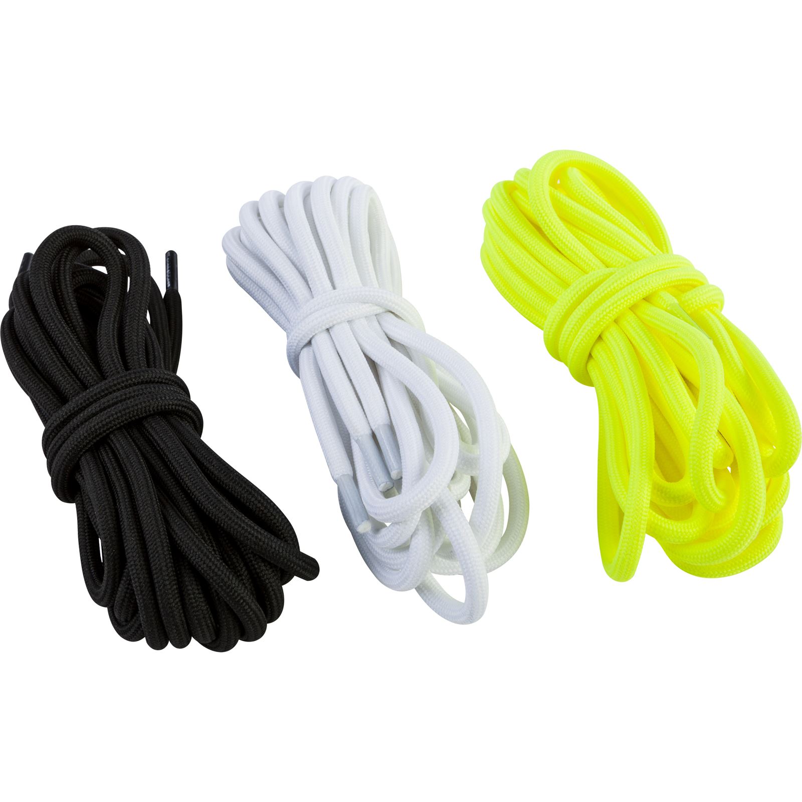 Fly Racing Marker Boot Laces Black/Hi-Vis /White 3 Pack