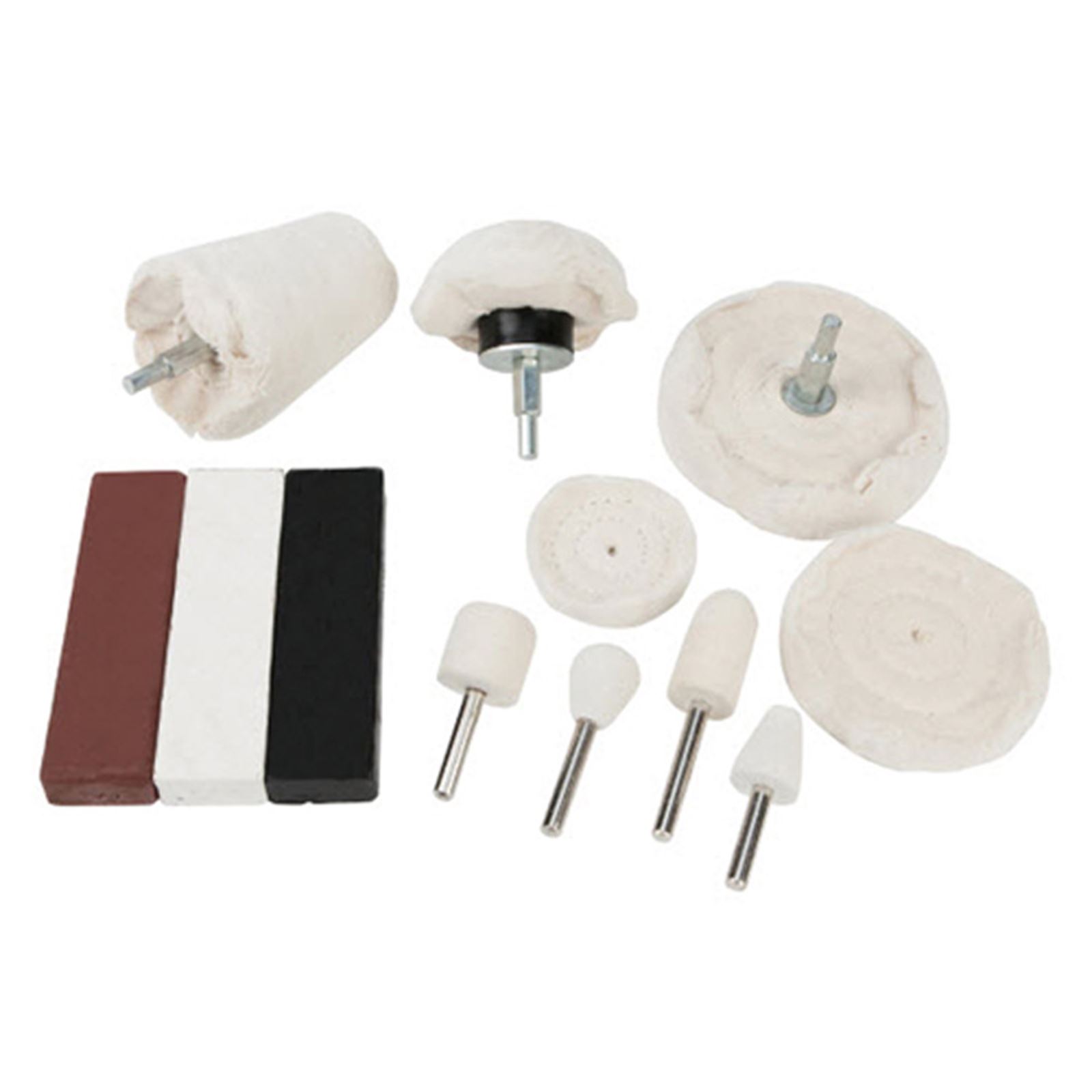 Car, Motorbike Alloy, Aluminium and Chrome Wheel Polishing Kits