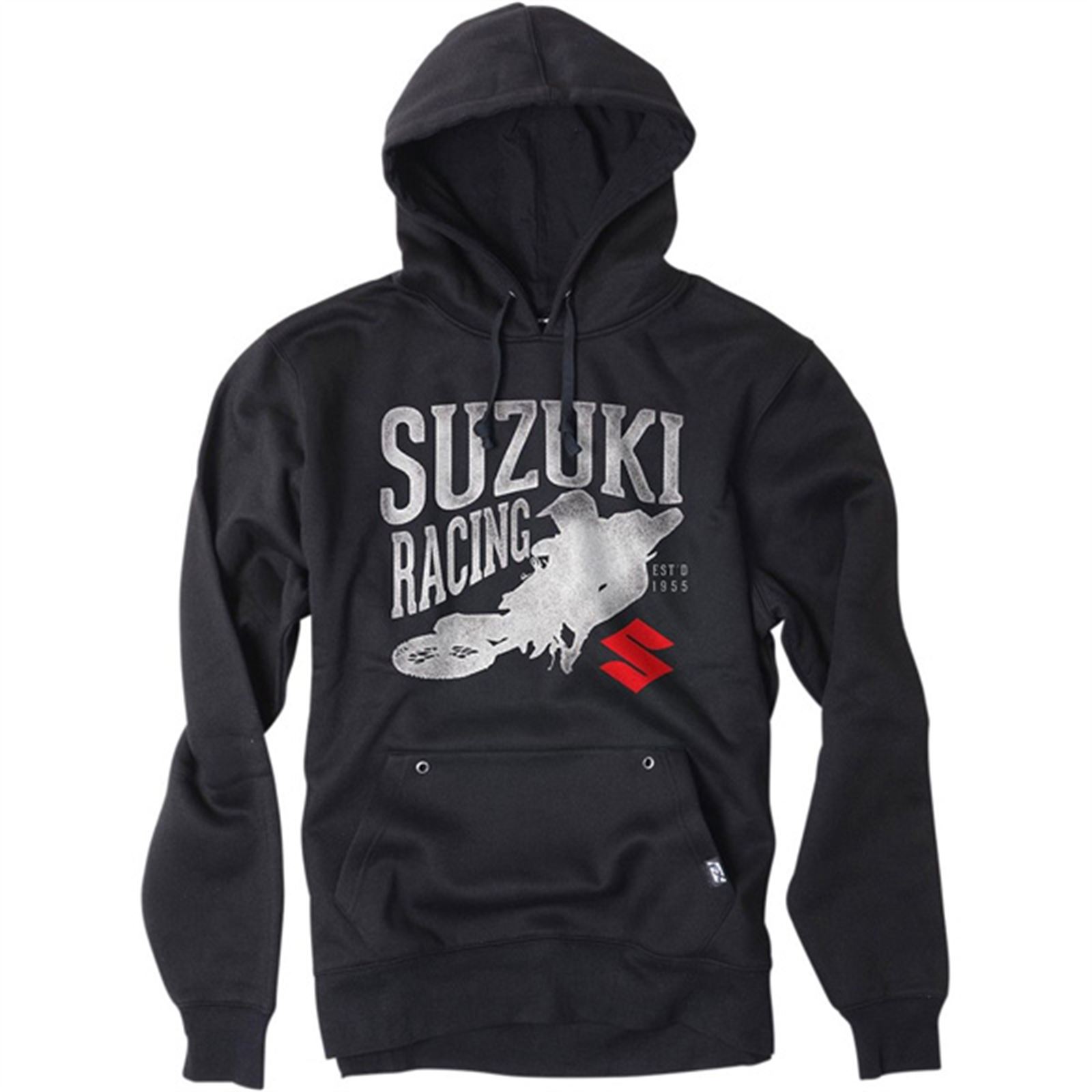 Factory Effex Suzuki Rider Youth Pullover, Black, Small