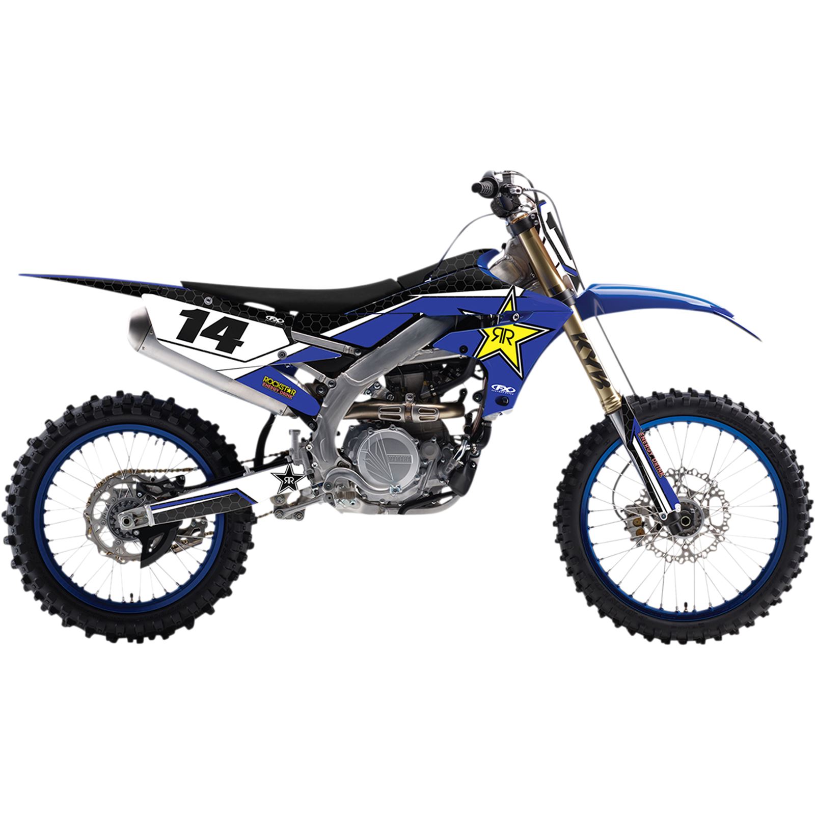 Factory Effex Shroud Graphic Kit Rs Yamaha Yz250f 10 13 Motorcycle