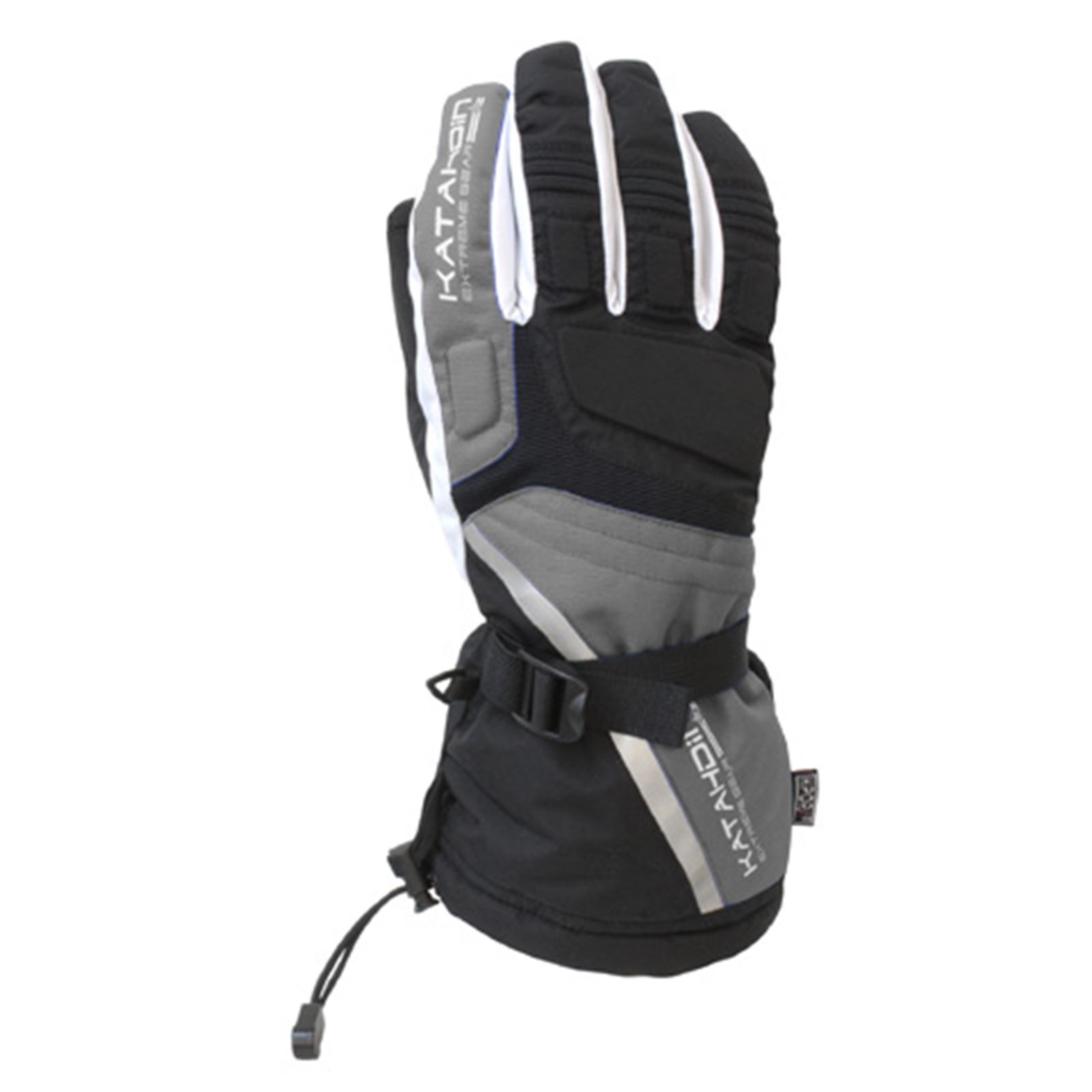 Katahdin Gear Cyclone Snowmobile Glove Grey Motorcycle, ATV / UTV
