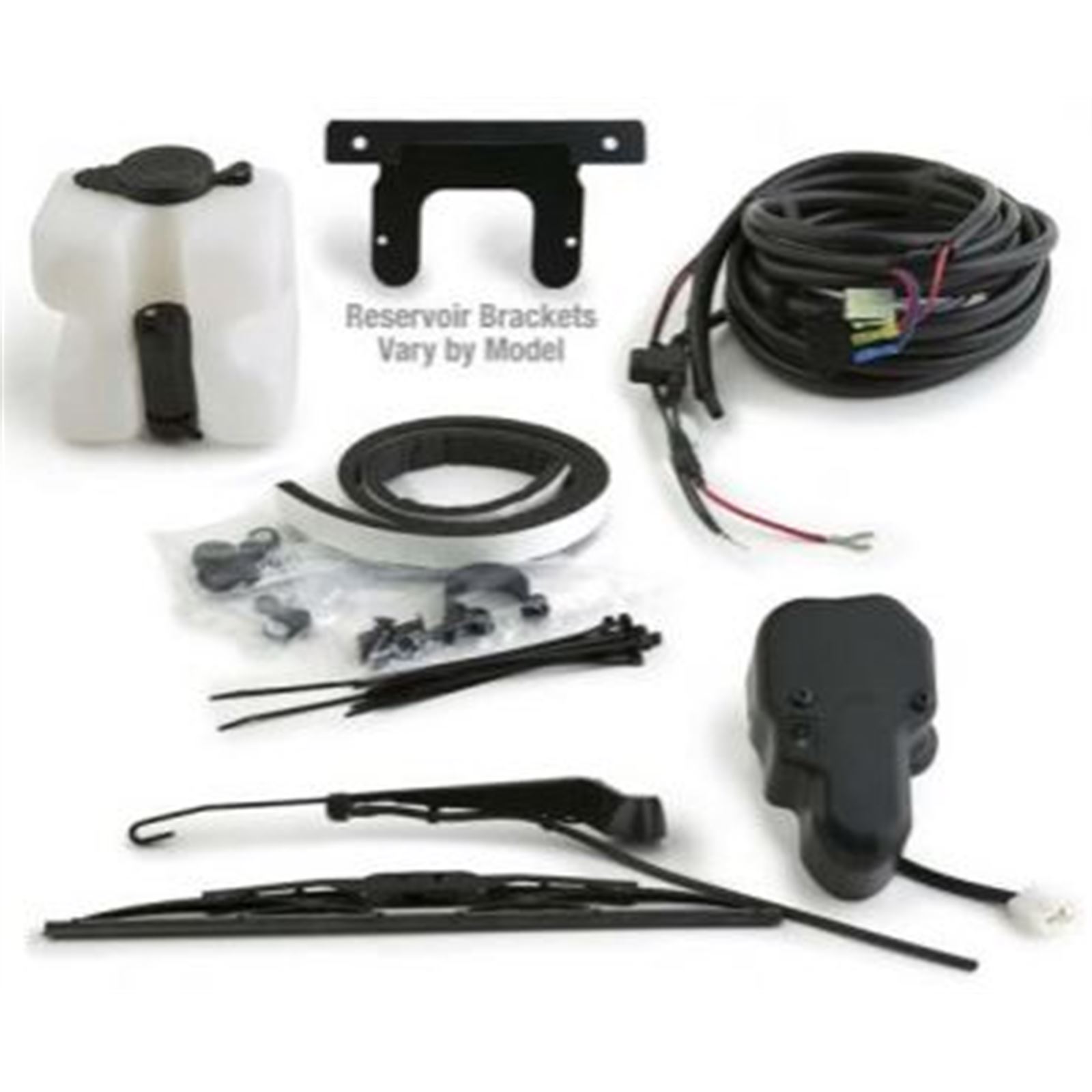 National Cycle Wiper Ready Full Windshields and Wiper Kit