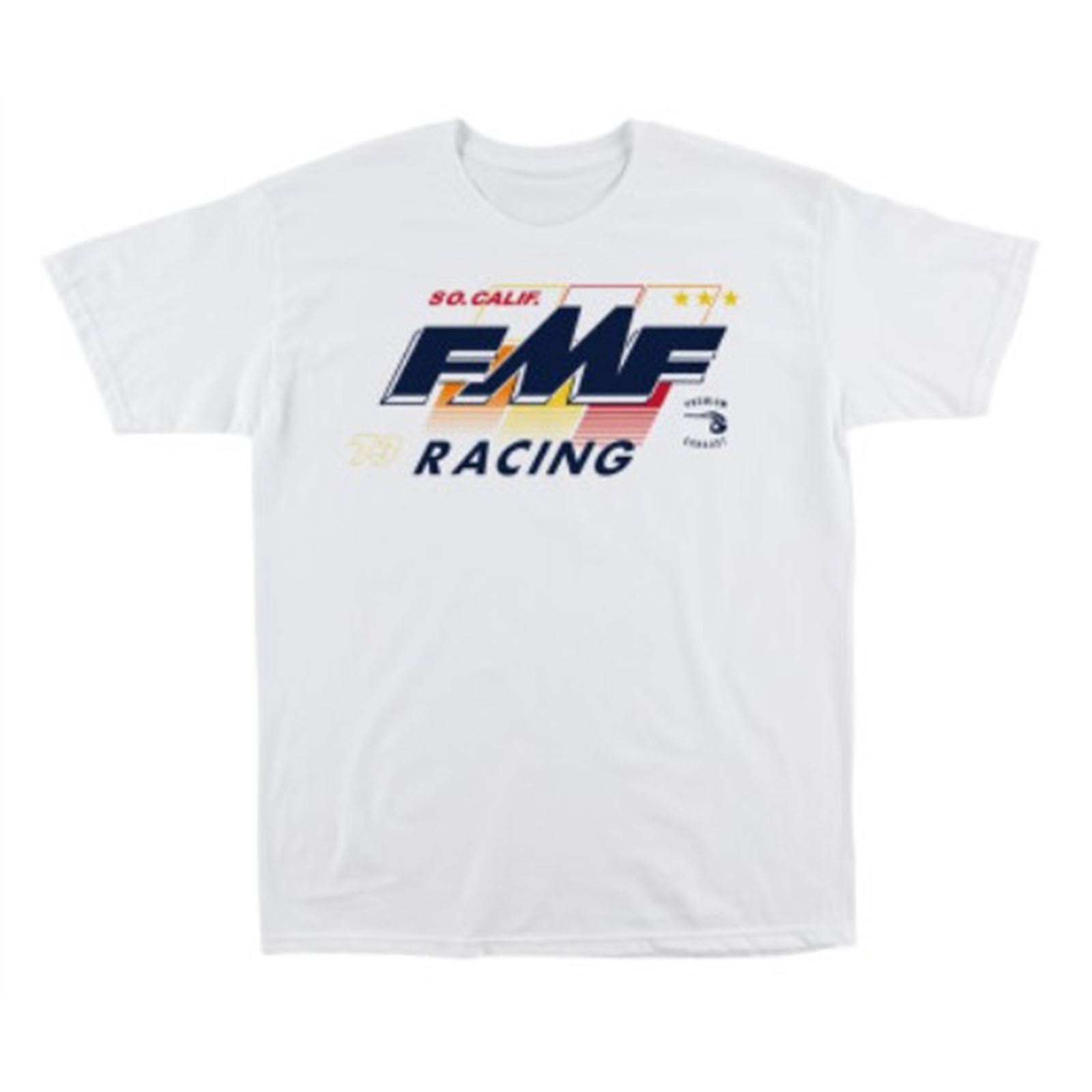 FMF Racing Retro T-Shirt - White - Large