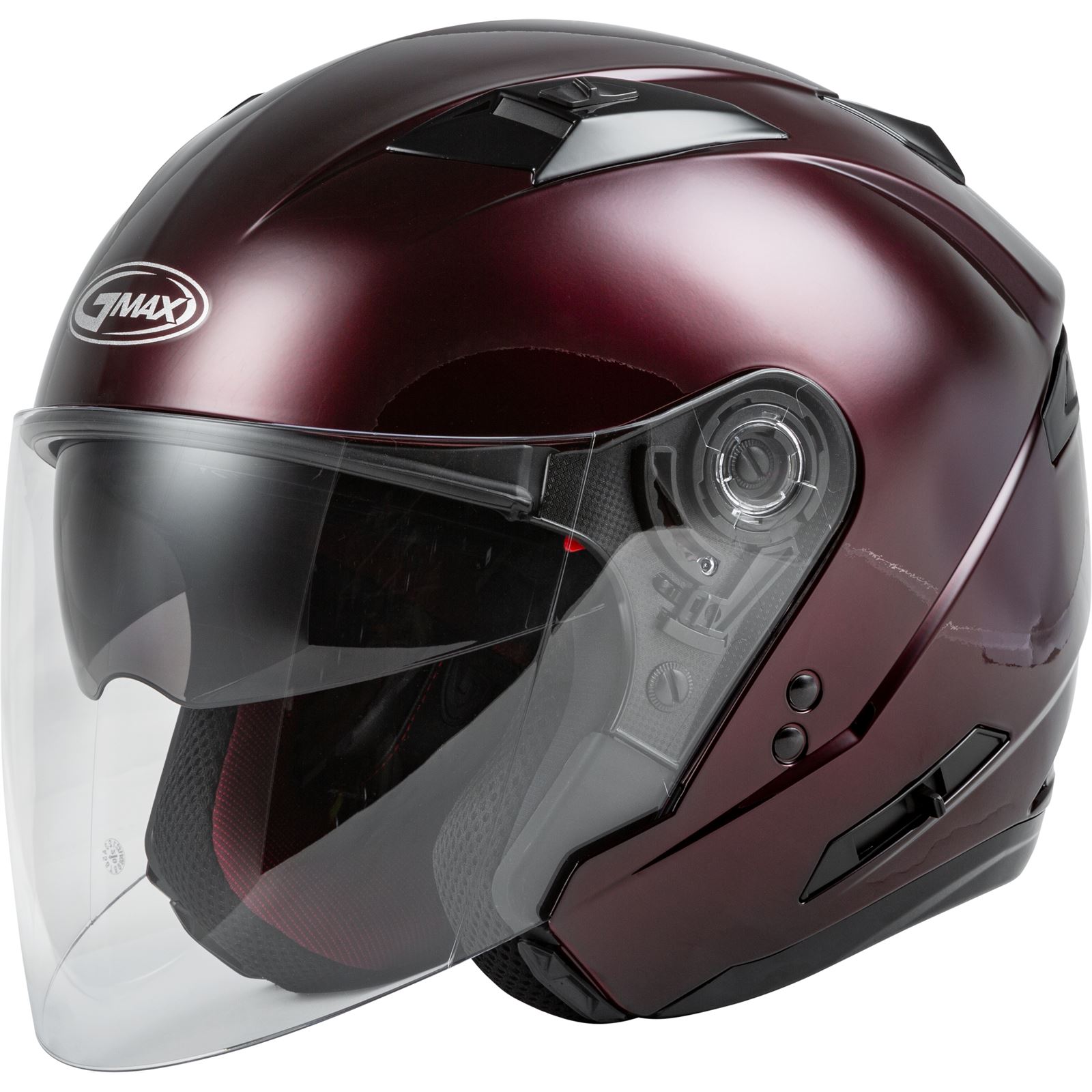 GMax OF-77 Open-Face Helmet - Wine Red - X-Small