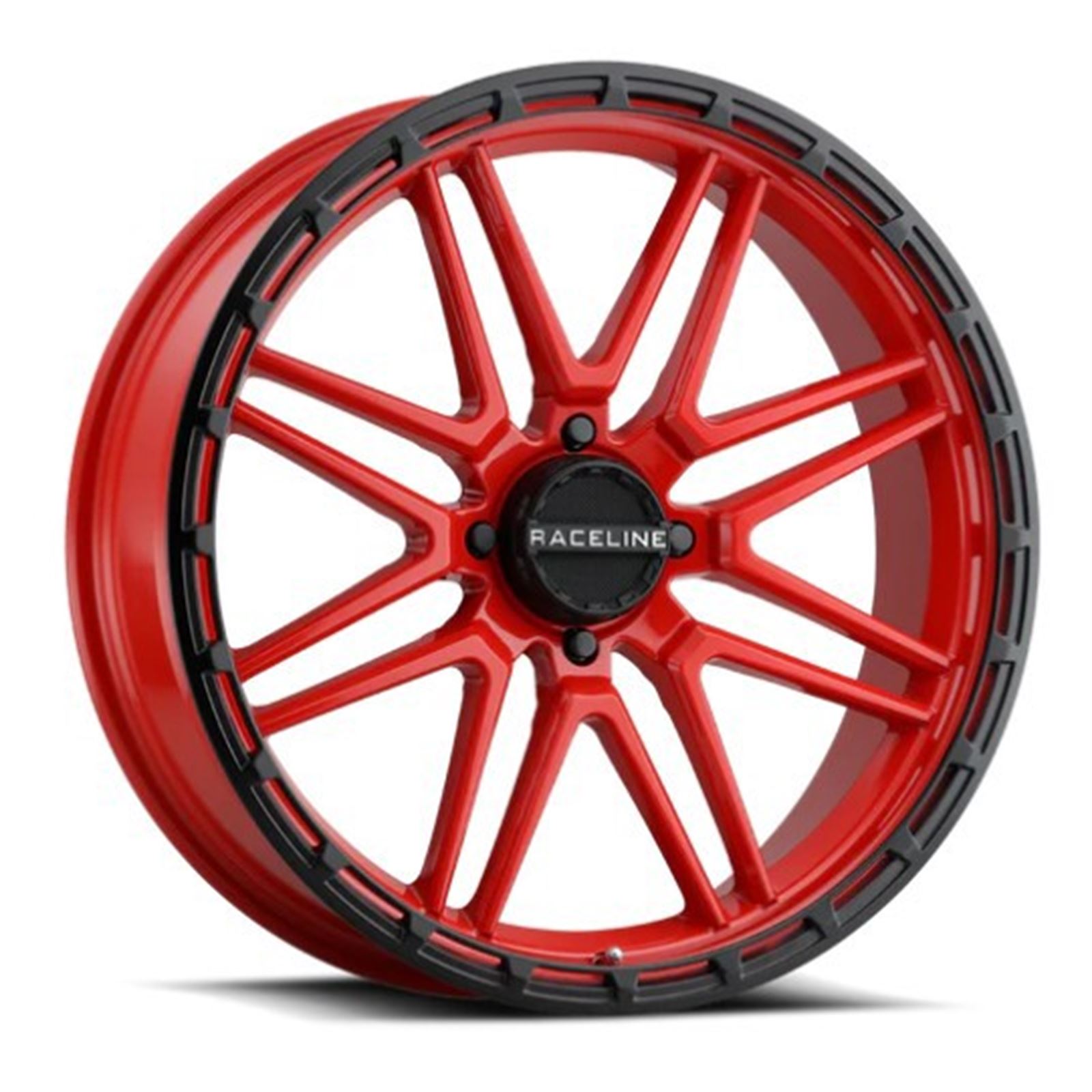 Raceline Krank Xl Wheel 18x7 4 156 3.5+3.5 (0mm) - Black Red 