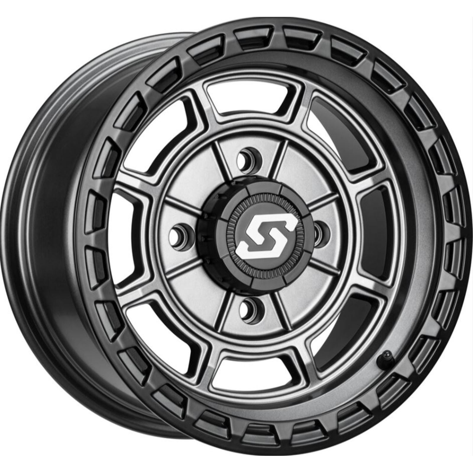 Sedona Rift Wheel 14X7 4/110 5+2 (+10MM) Carbon Grey