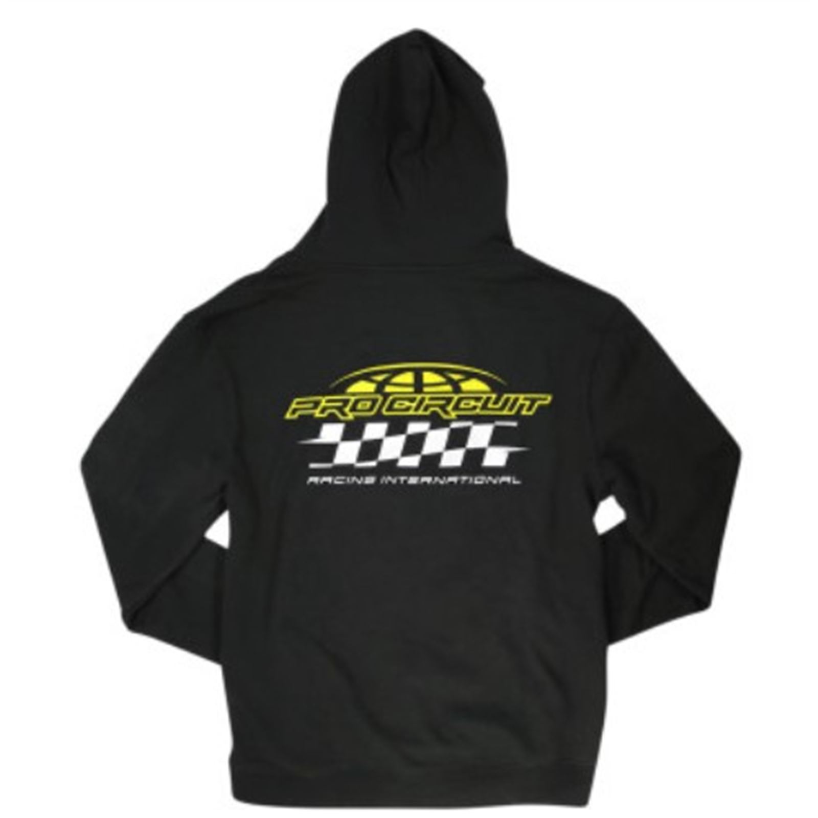 Pro Circuit Racer Zip Hoodie - Black - X-Large
