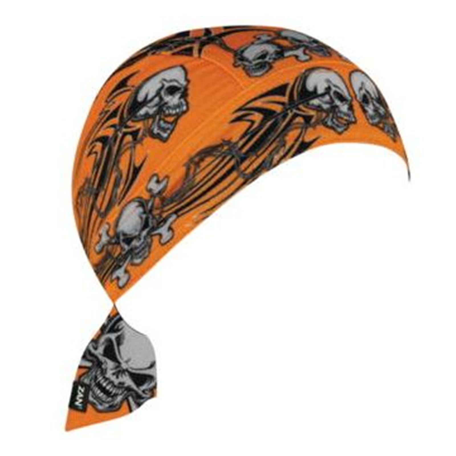 Zan Flydanna SportFlex™ Orange Tribal Skull