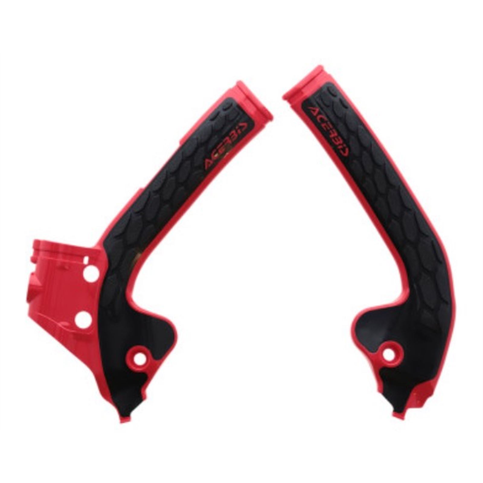 Acerbis X-Grip Frame Guards - Red/Black - SX85